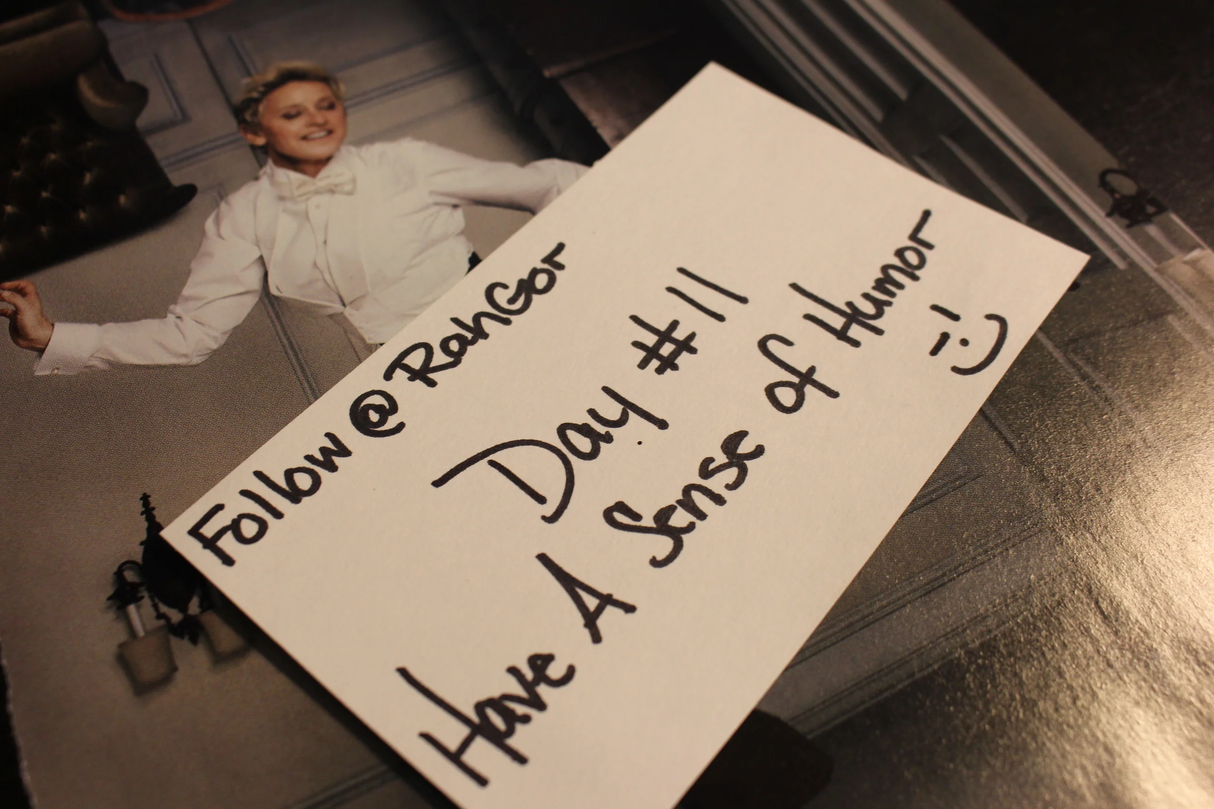 Have a Sense of Humor (Day 11 of 21 Days of Greatness)