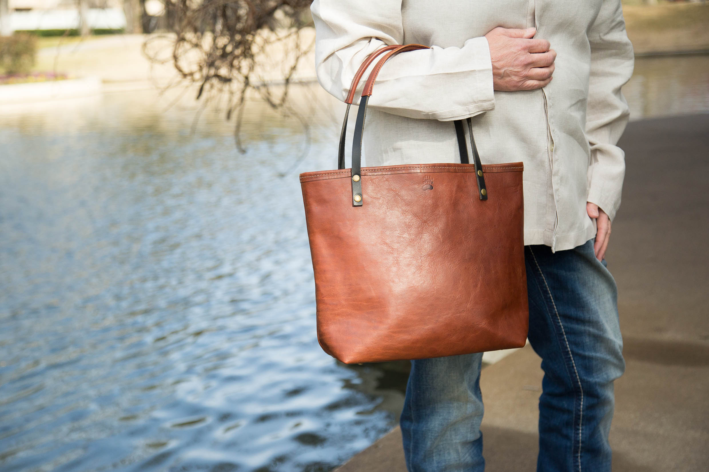 Leather Tote