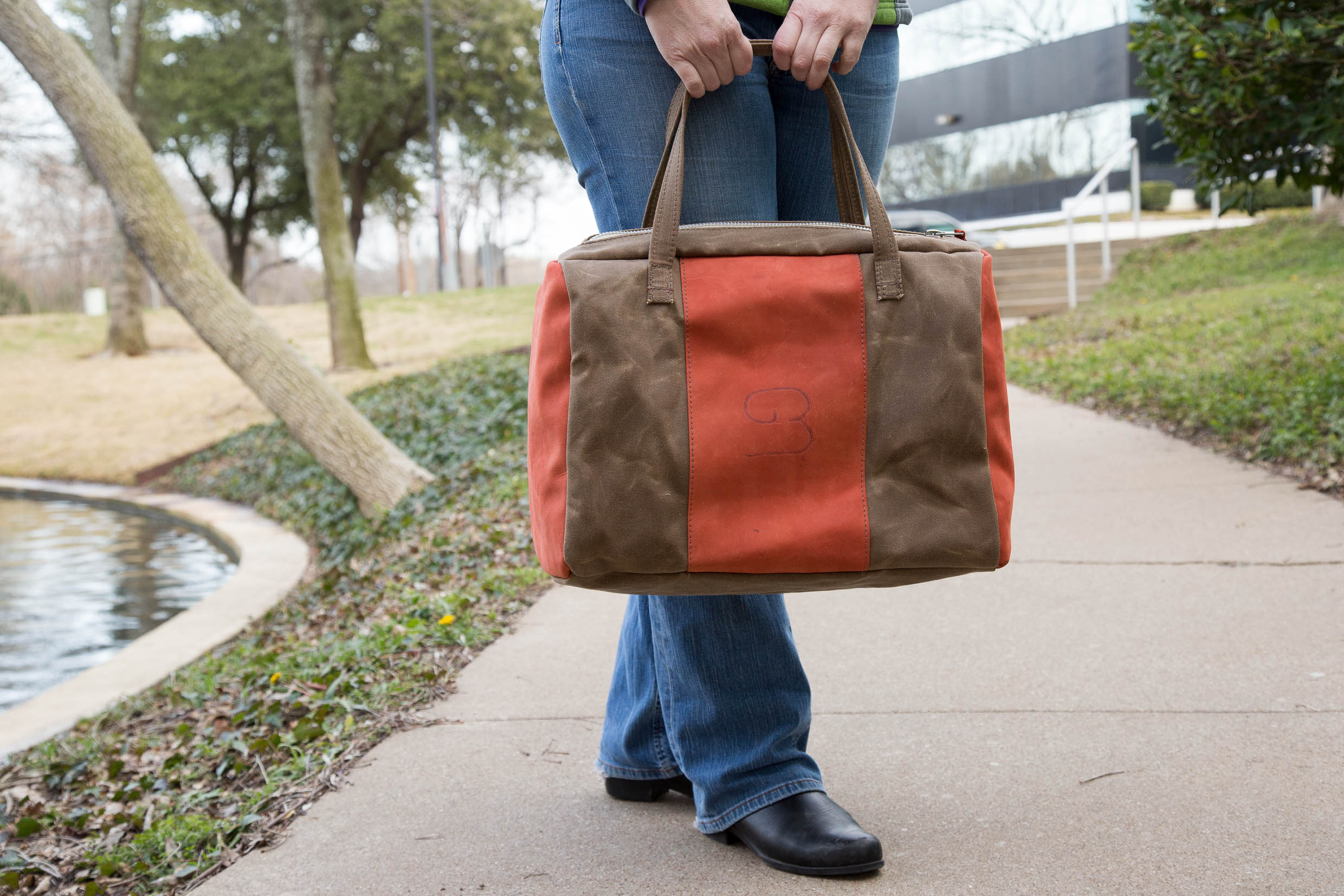 Canvas \ Leather Duffel