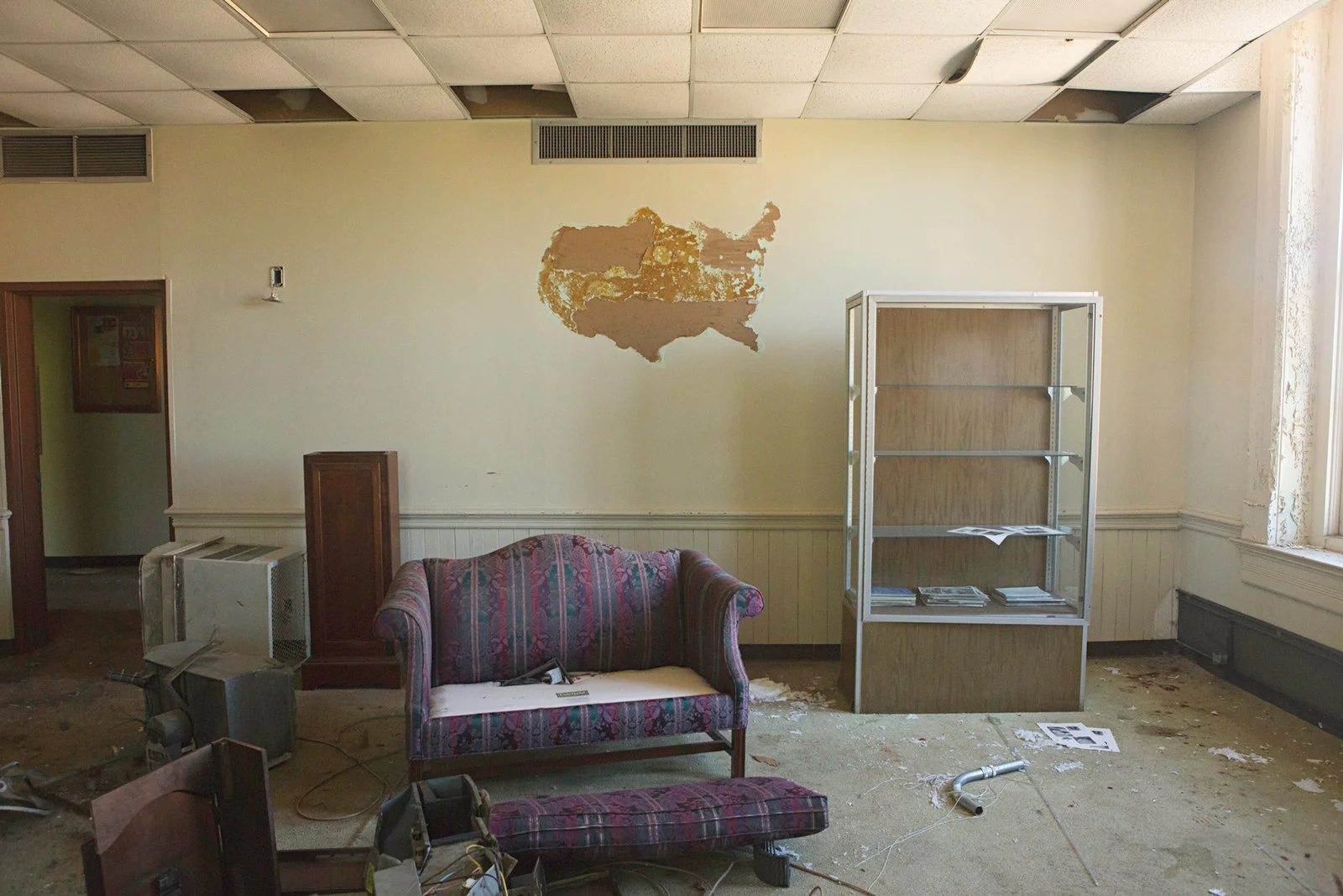 W.E.B. Du Bois center inside Fountain Hall. Du Bois once taught at Morris Brown College Jarrett Christian for BuzzFeed News