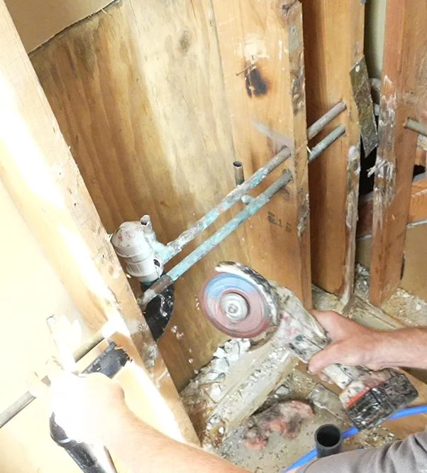 SWITCHING COPPER PLUMBING TO PEX PLUMBING