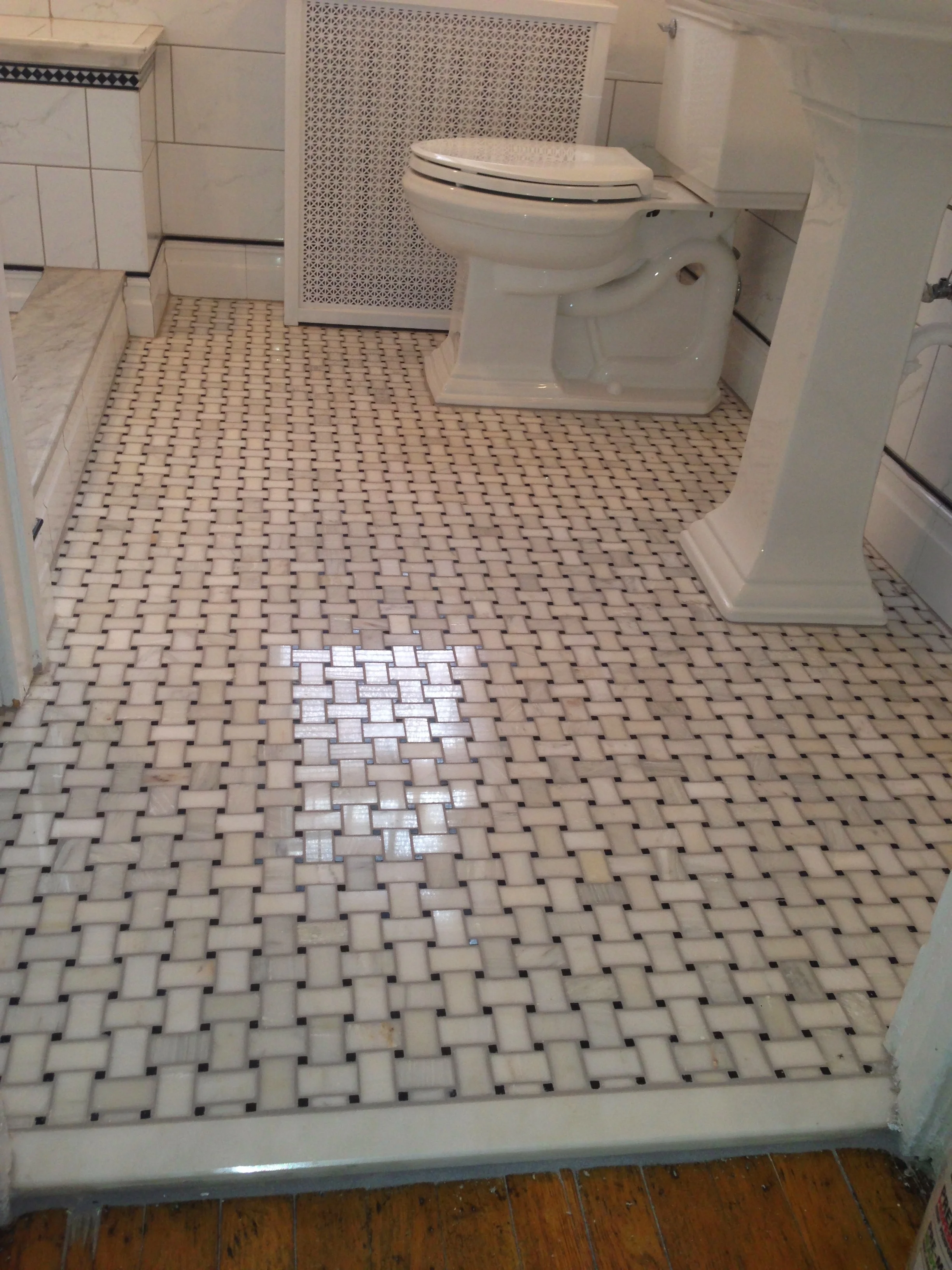 VERY IMPORTANT TIP ON SHOWER FLOOR TILE