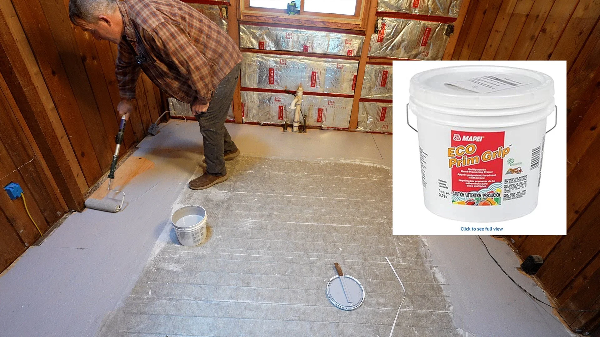 Eco Prim Grip for tiling over plywood