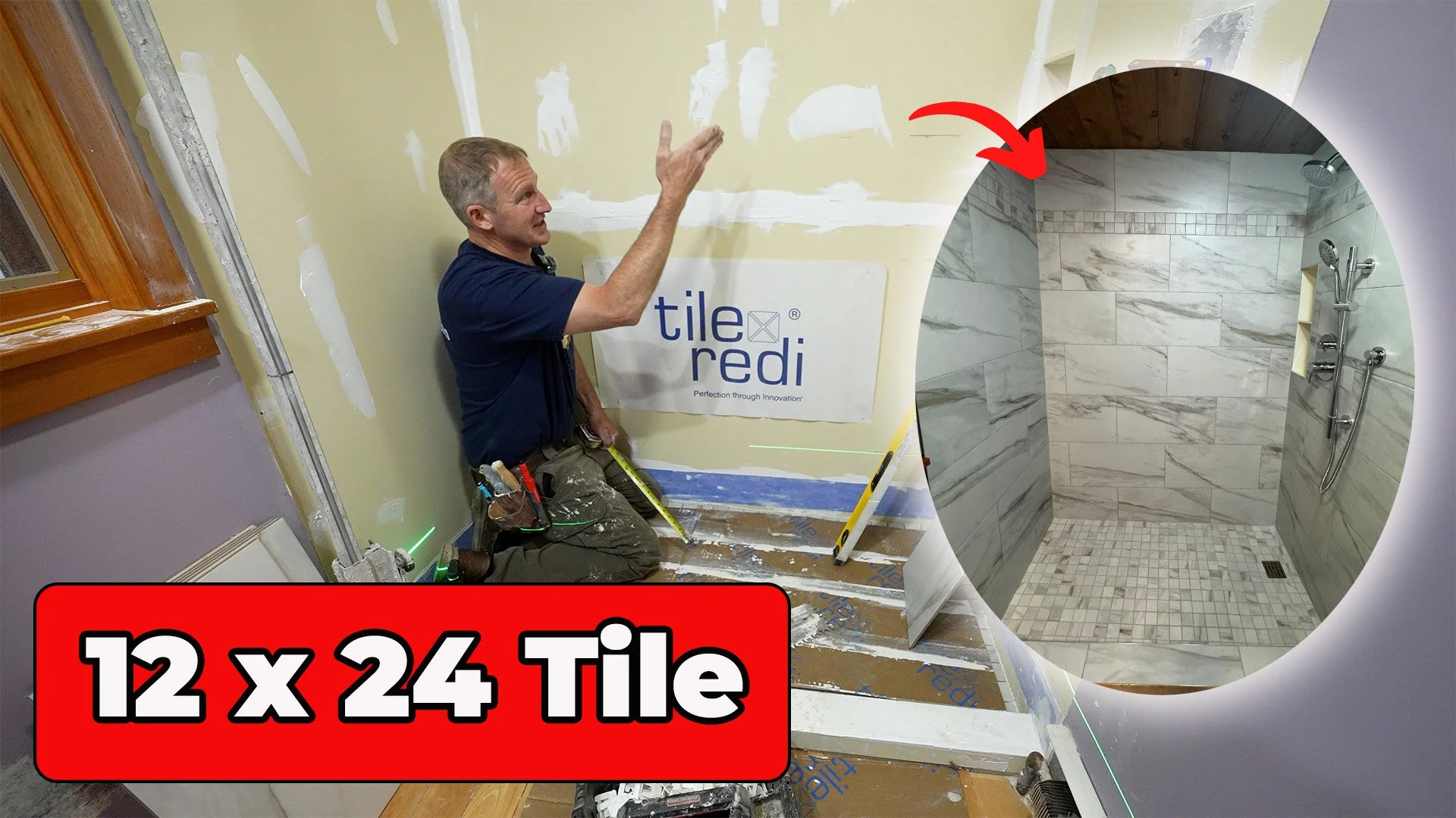 12 x 24 Tile installation