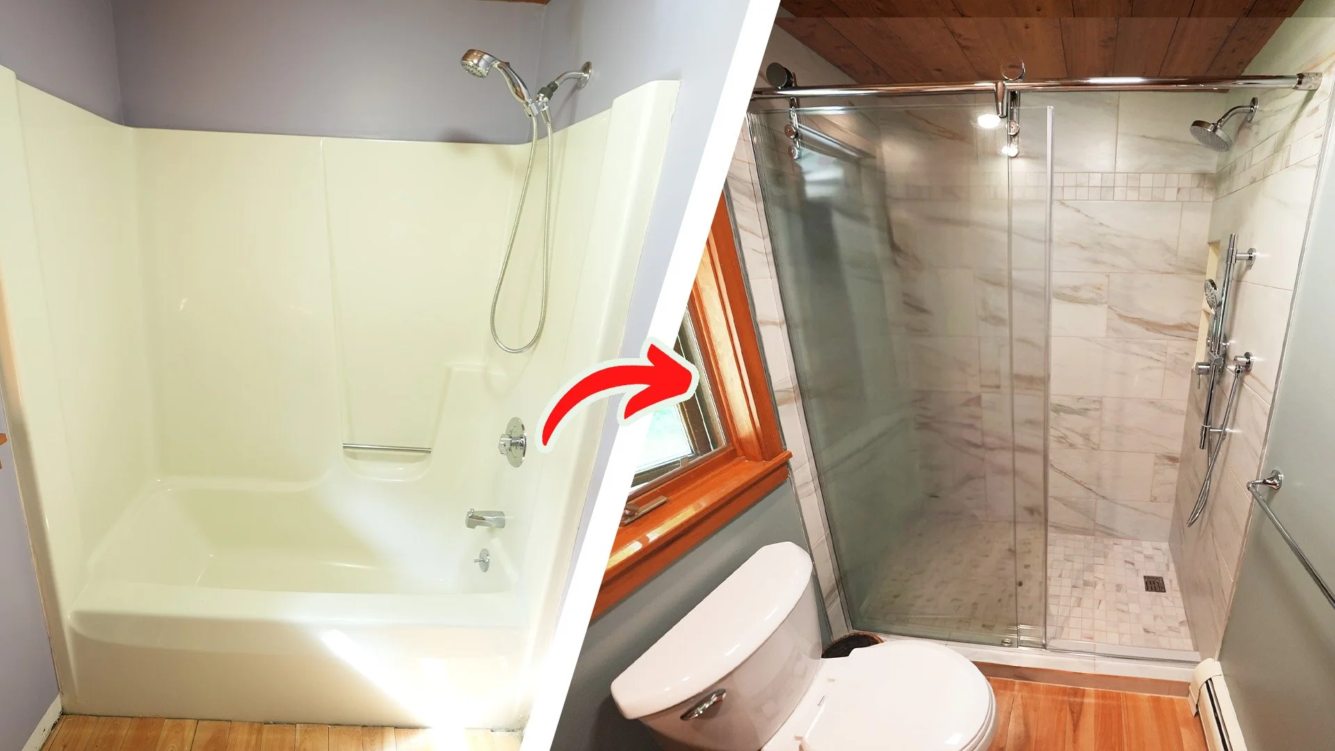 Tub to Shower Build