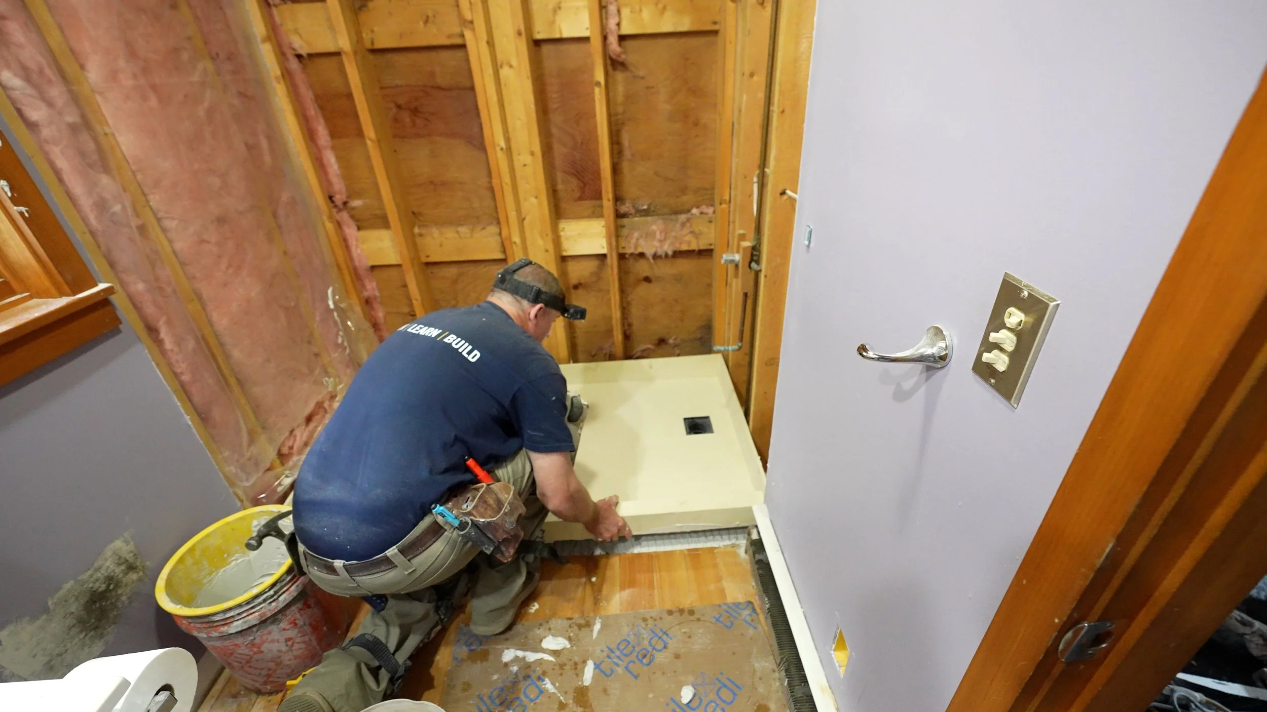 Tile Redi Shower Pan Install
