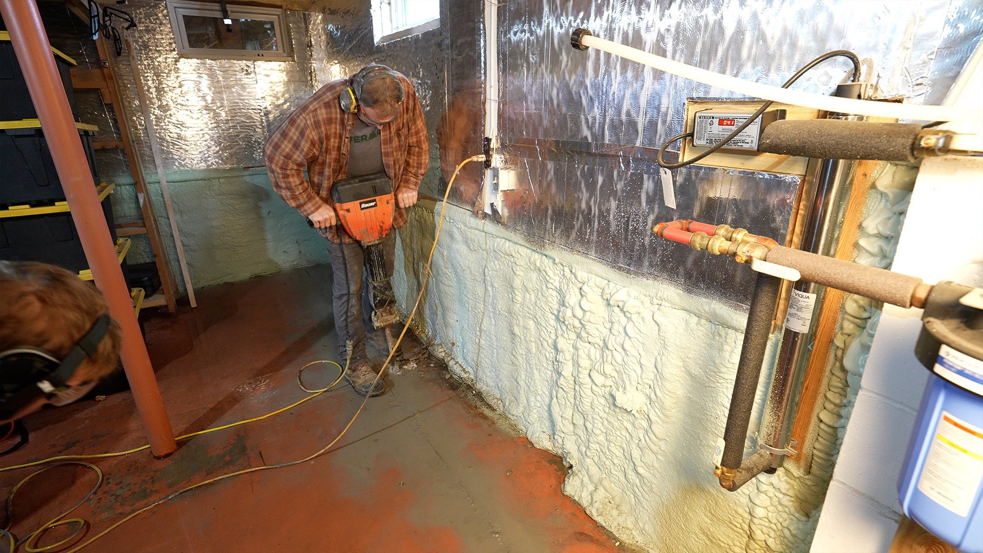 electric jack hammer for removing concrete