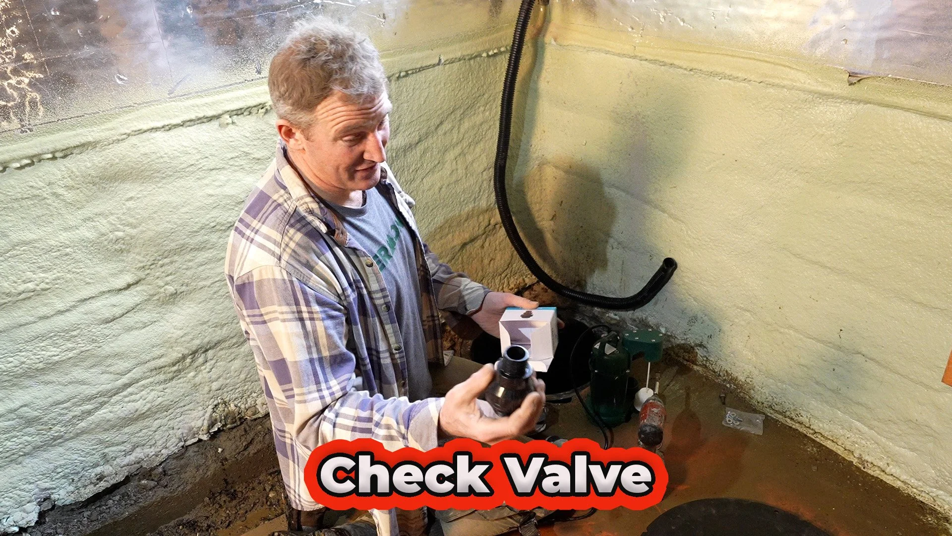 check valve for sump pump