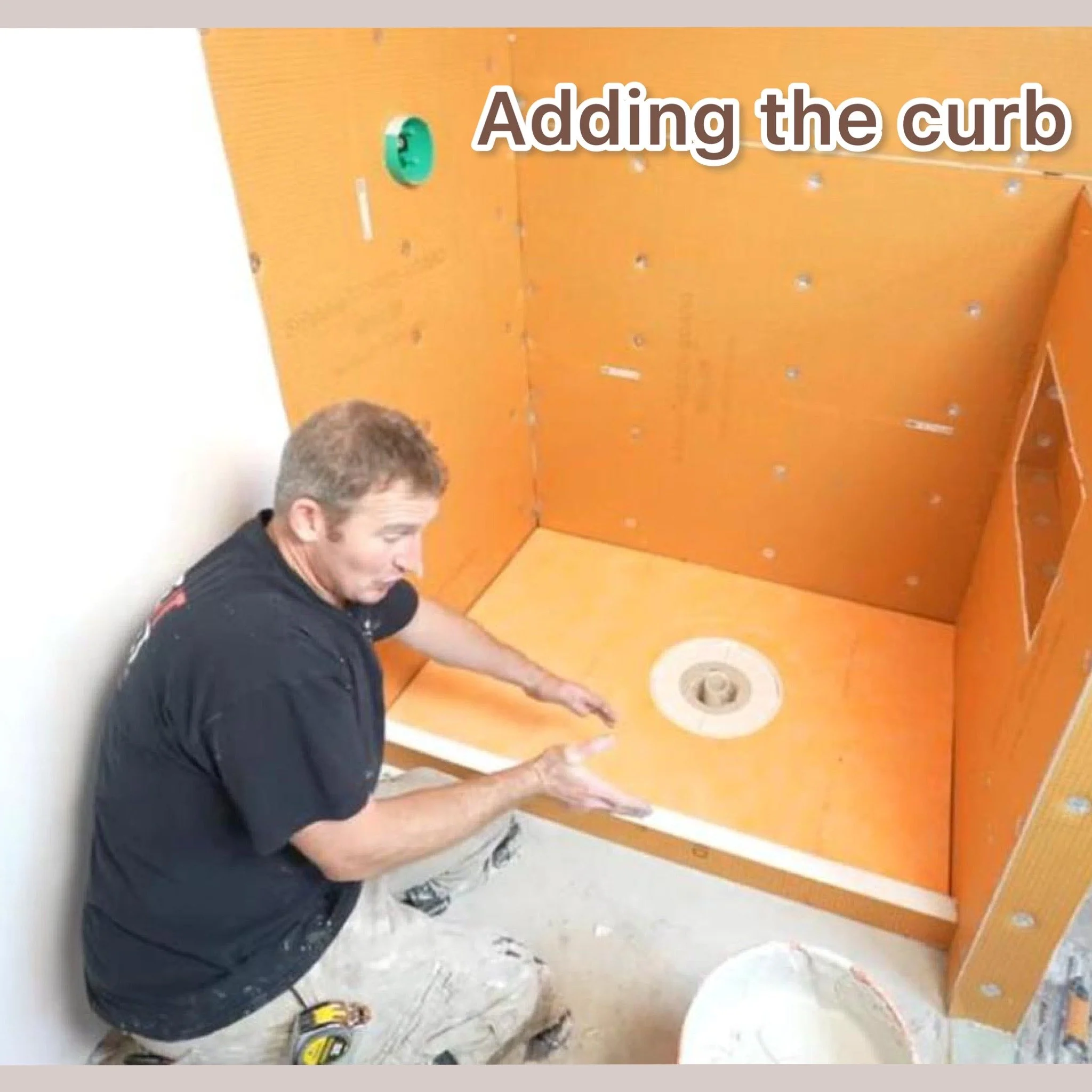 HOW TO BUILD A SHOWER OVER CONCRETE — Bathroom Remodeling Teacher