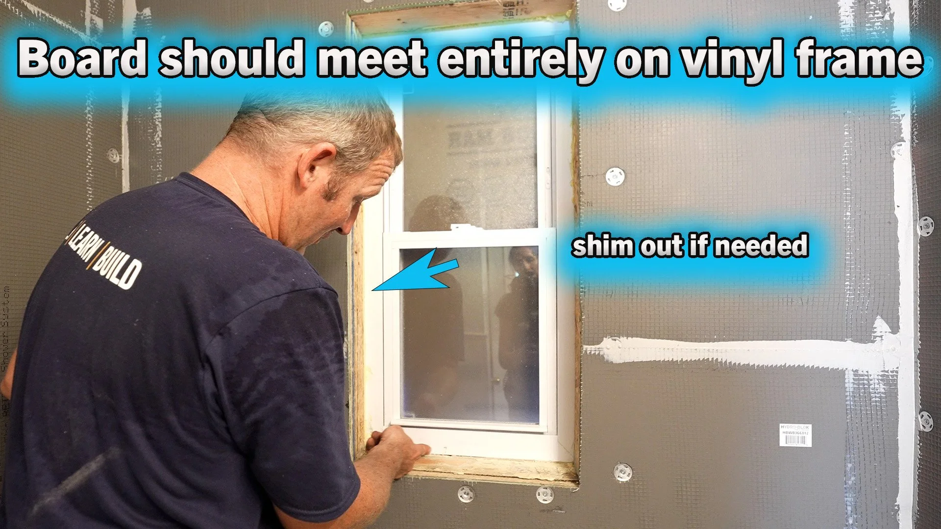 Window Waterproof HOW TO WATERPROOF A WINDOW IN A TILE SHOWER — Bathroom Remodeling Teacher