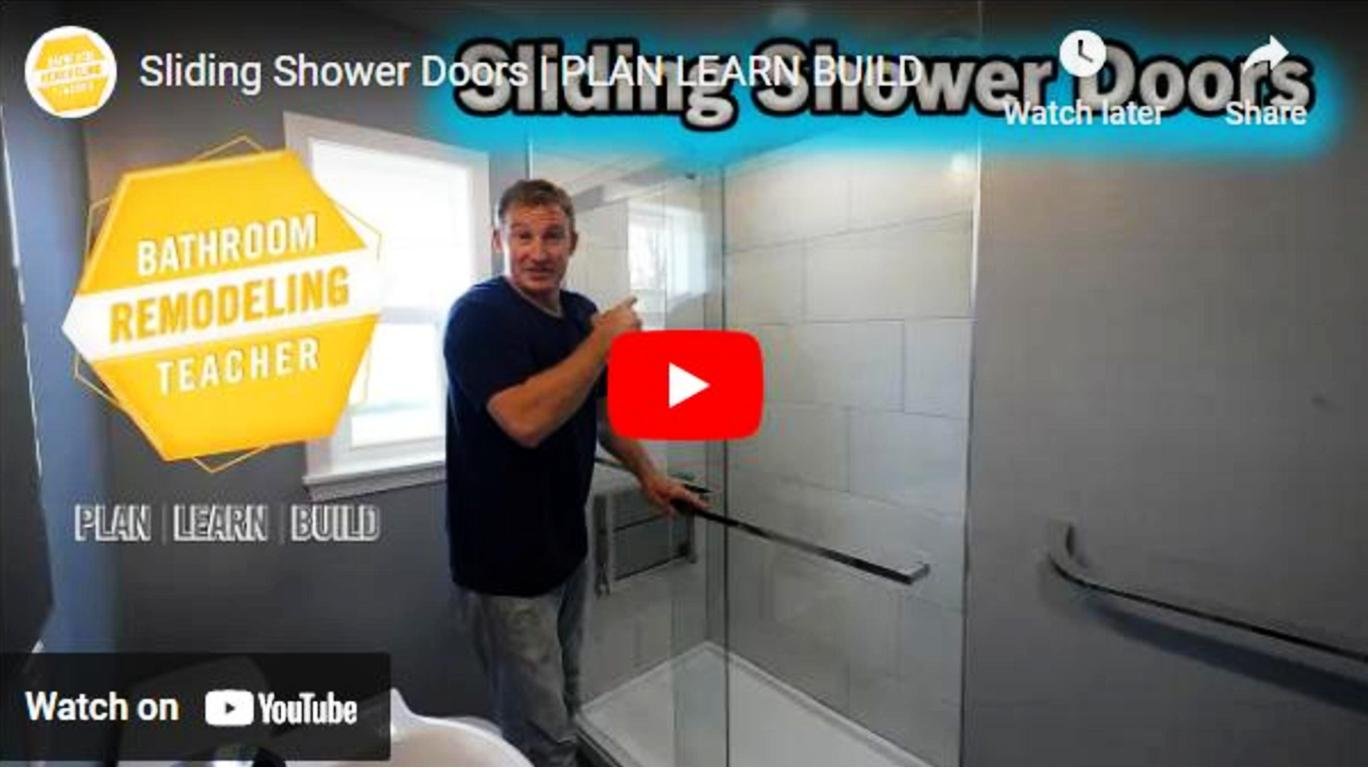 HOW TO INSTALL SLIDING GLASS SHOWER DOORS