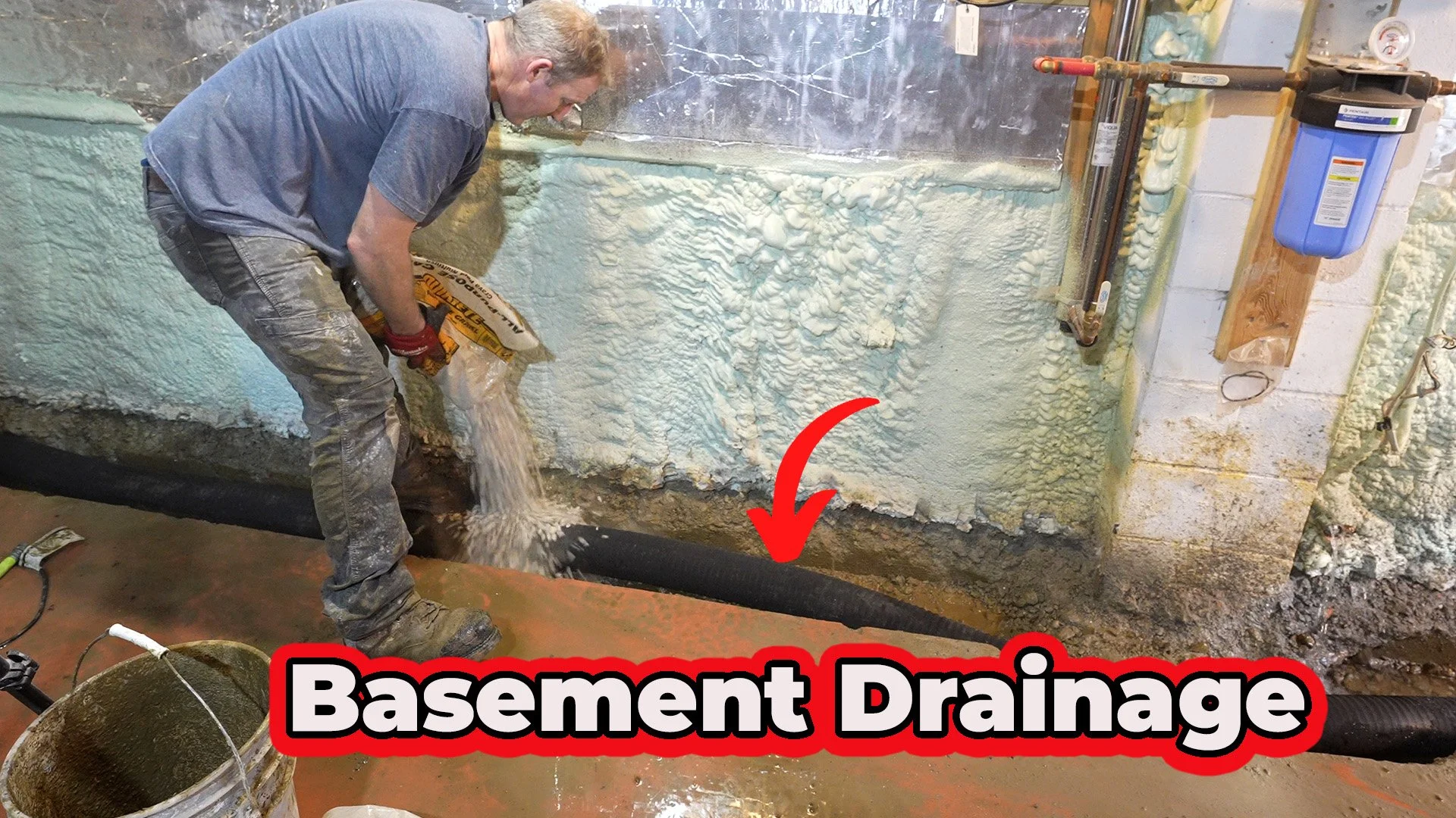 Interior French Drain