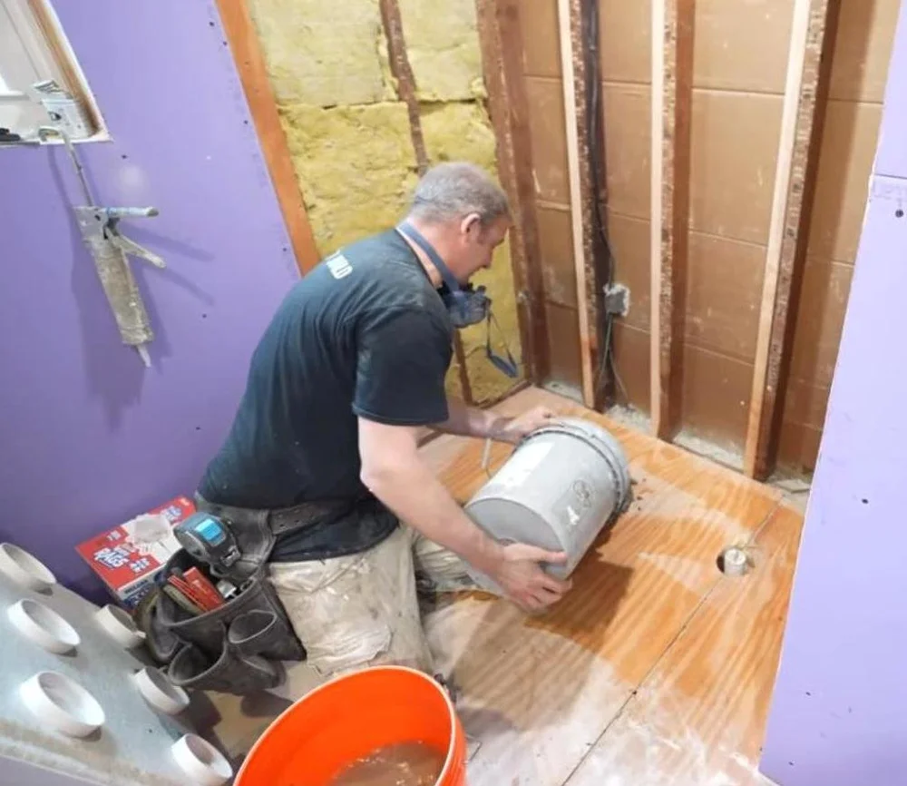 HOW TO INSTALL A SHOWER PAN BASE — Bathroom Remodeling Teacher