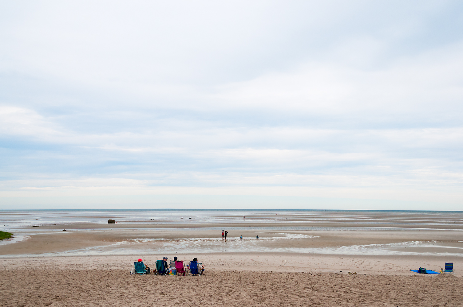 cloudy day at skaket