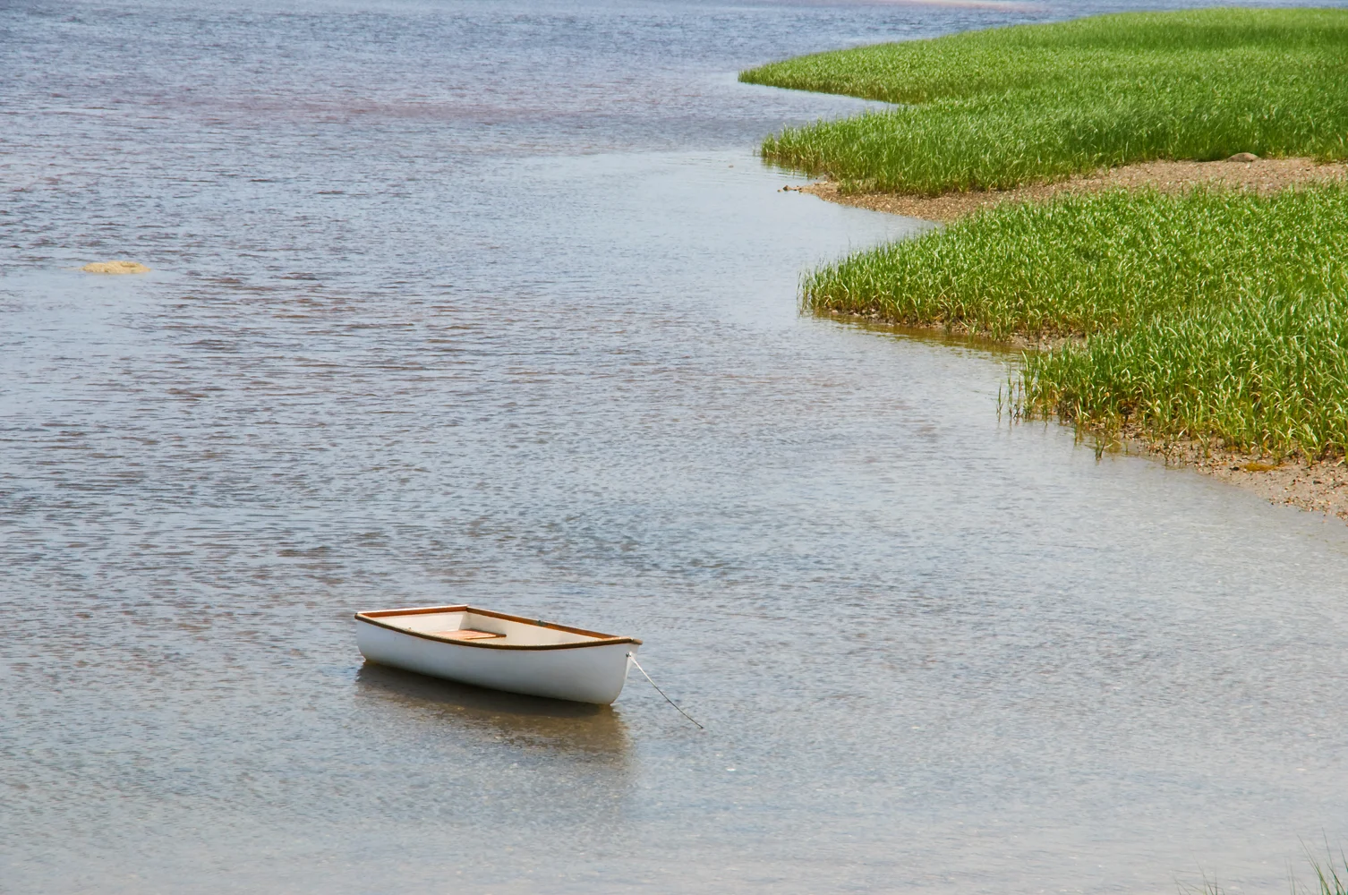Skiff on the Pamet River