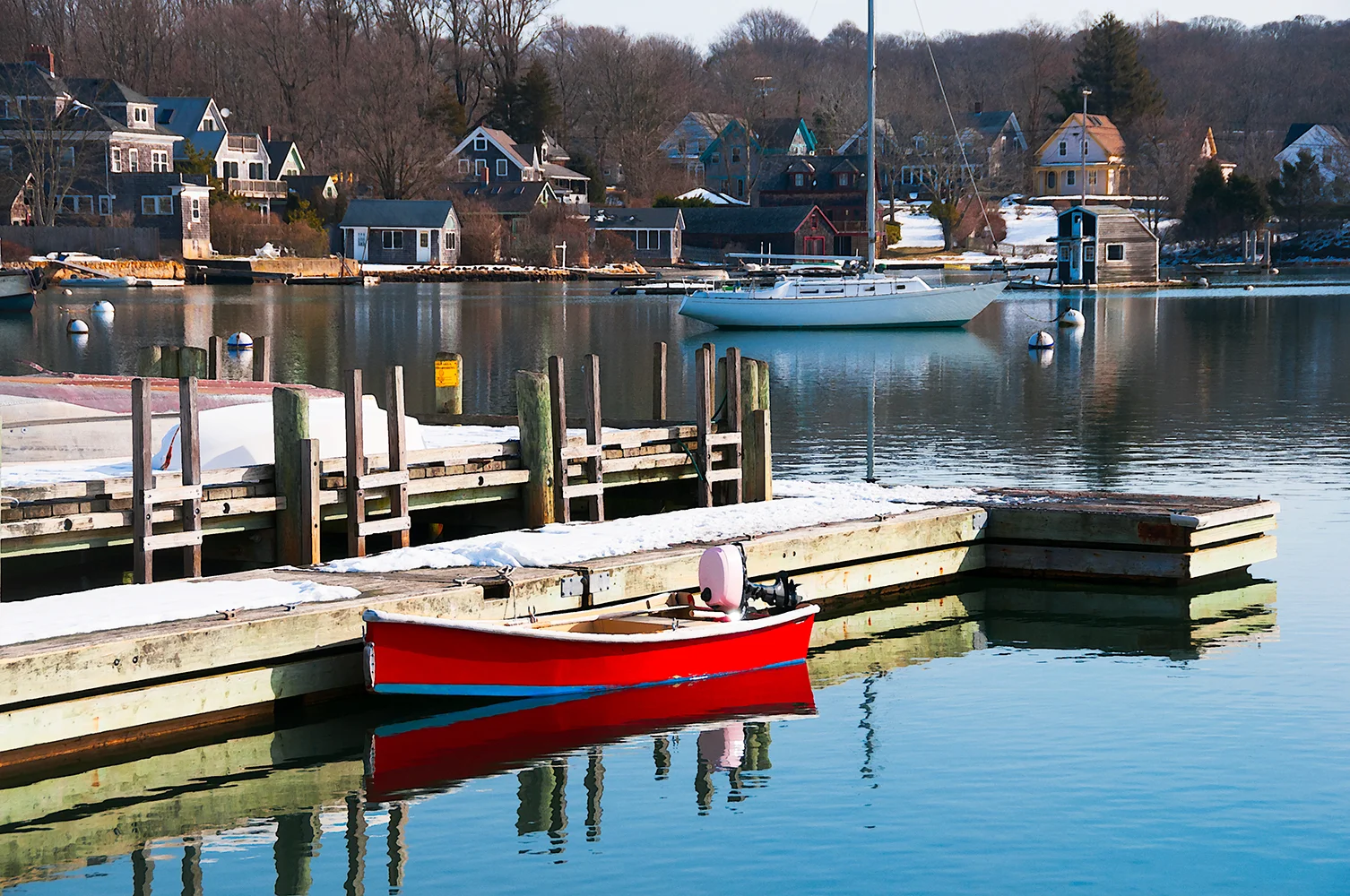 Red Skiff