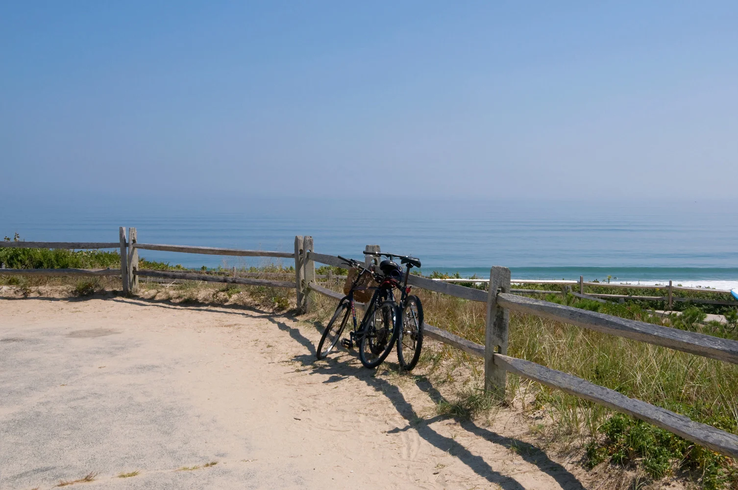Bicycles at the Beach