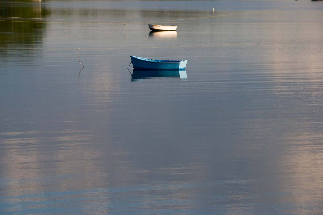 Blue Skiff