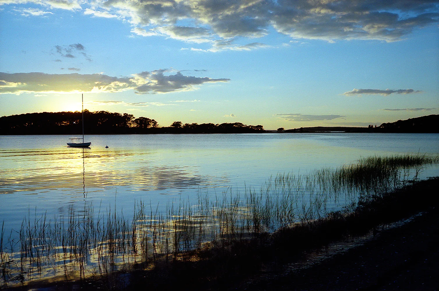 Sunset at Monk's Cove - Gold