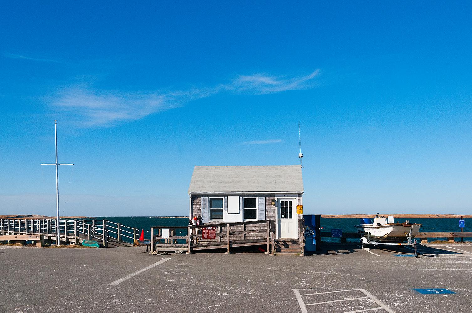 Harbormaster's in Winter