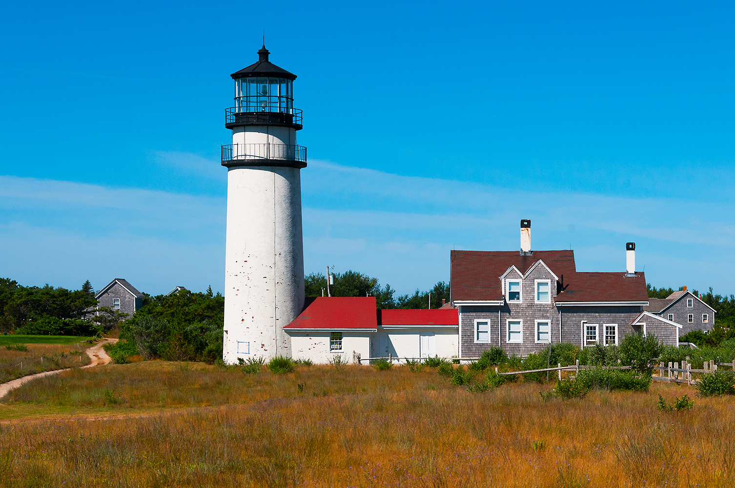 Highland Light - with path