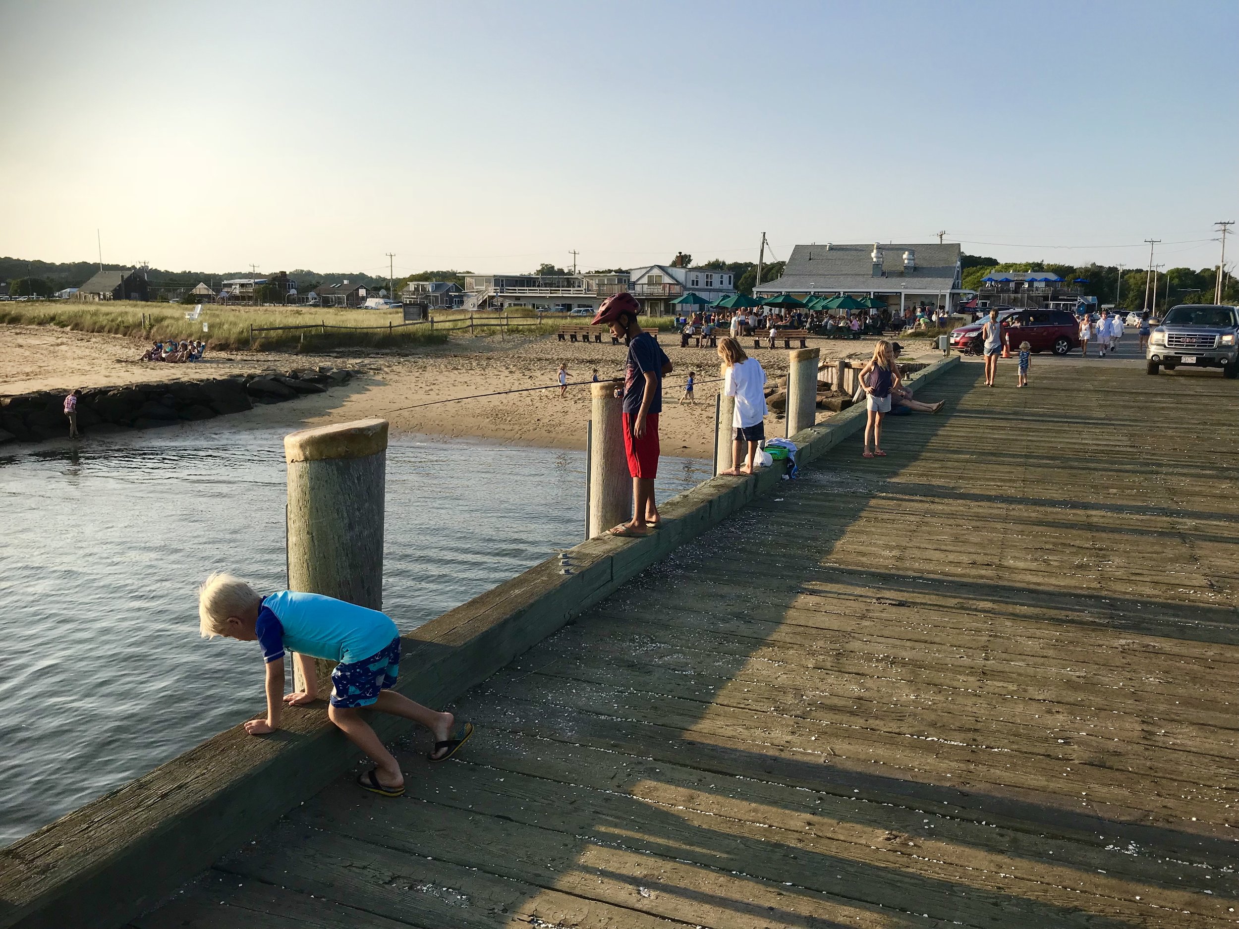 Excitement at the Dock  (Copy)