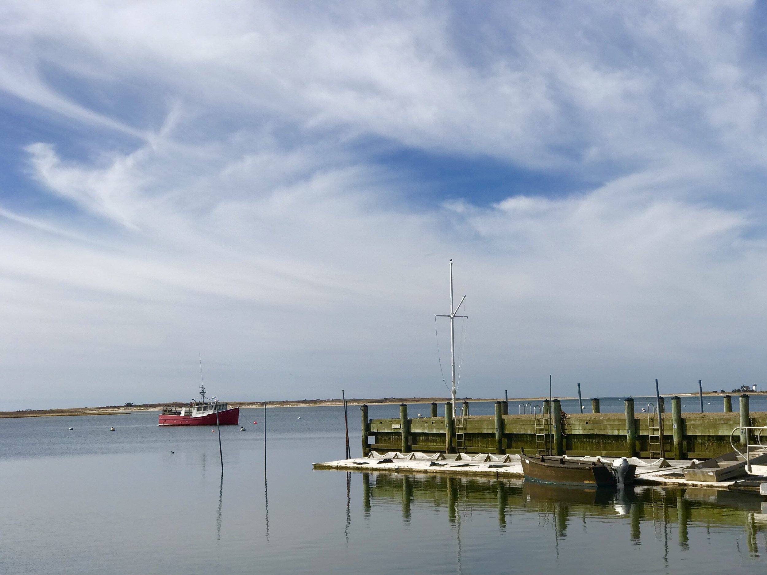 Red Trawler at Stage Harbor (Copy)