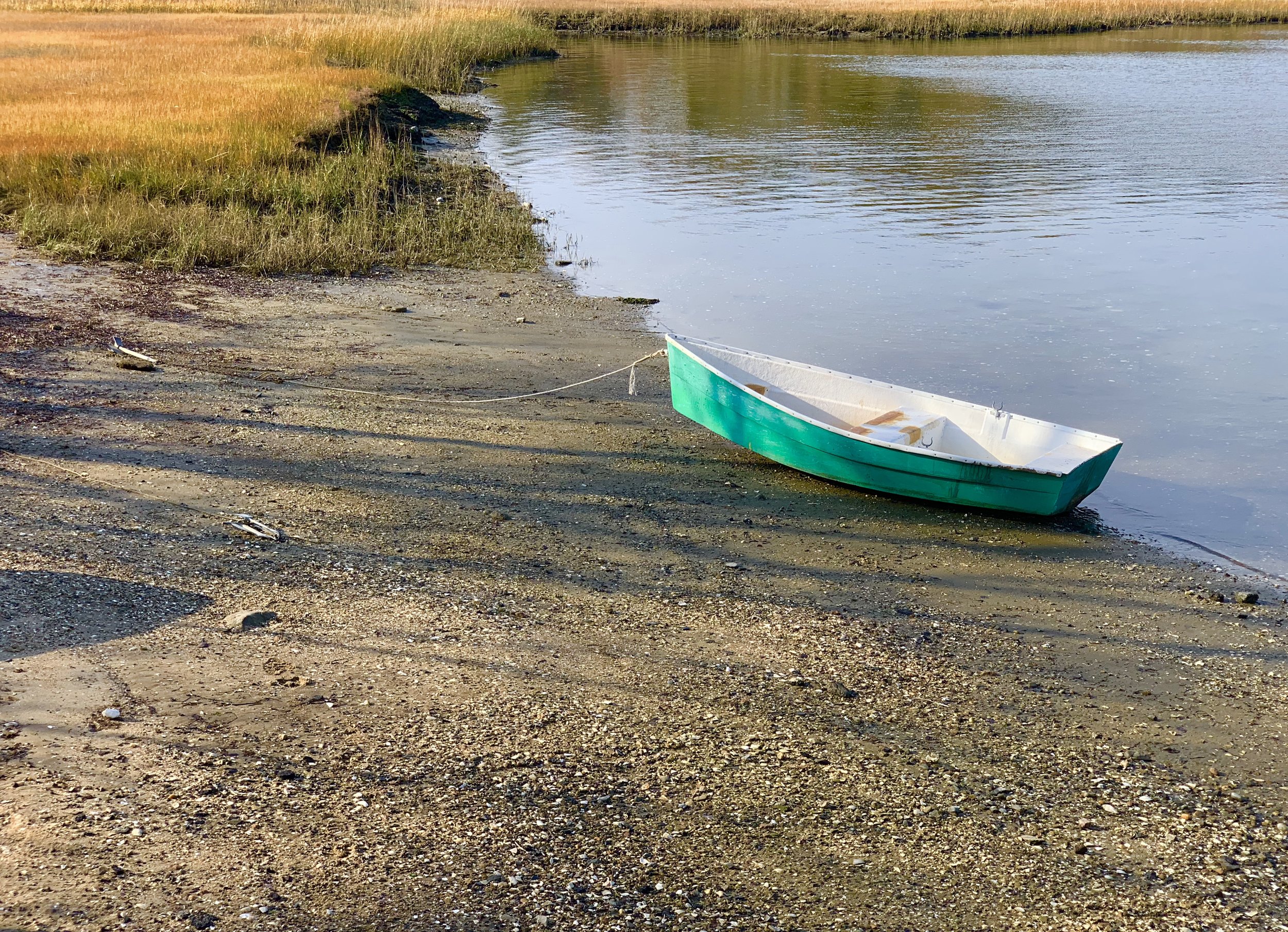 Green skiff onshore (Copy)