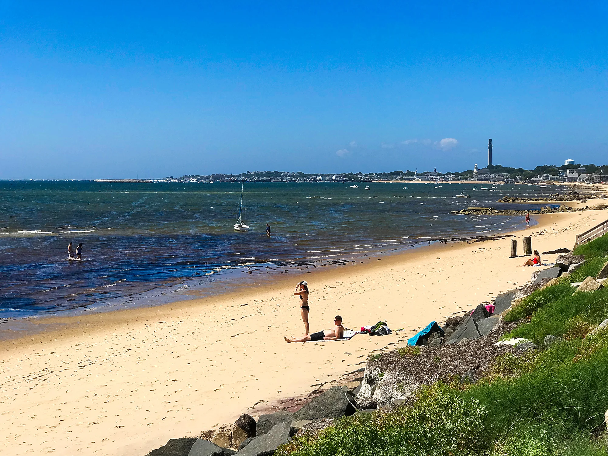Provincetown on a Windy Day