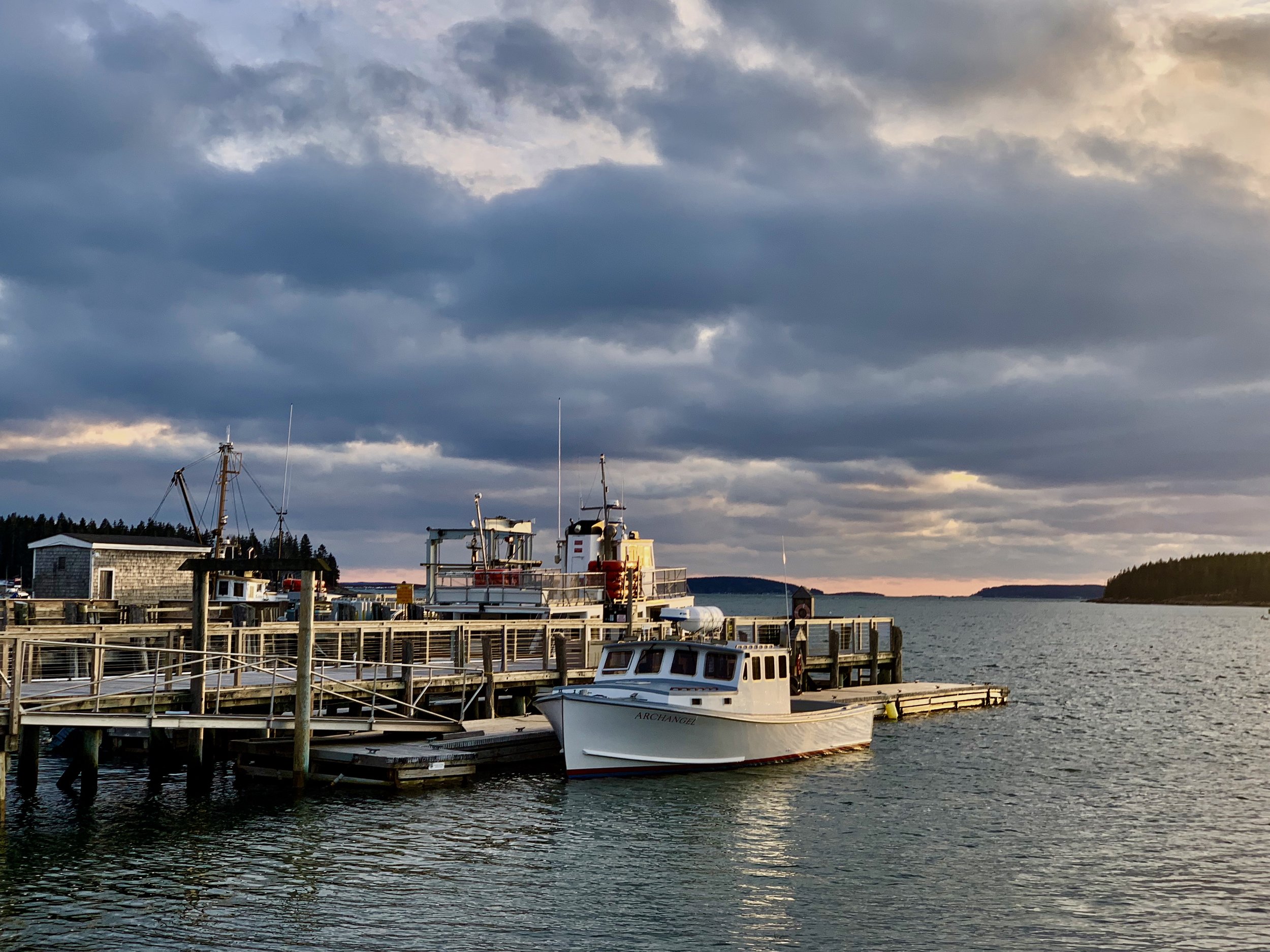 Evening at Port Clyde