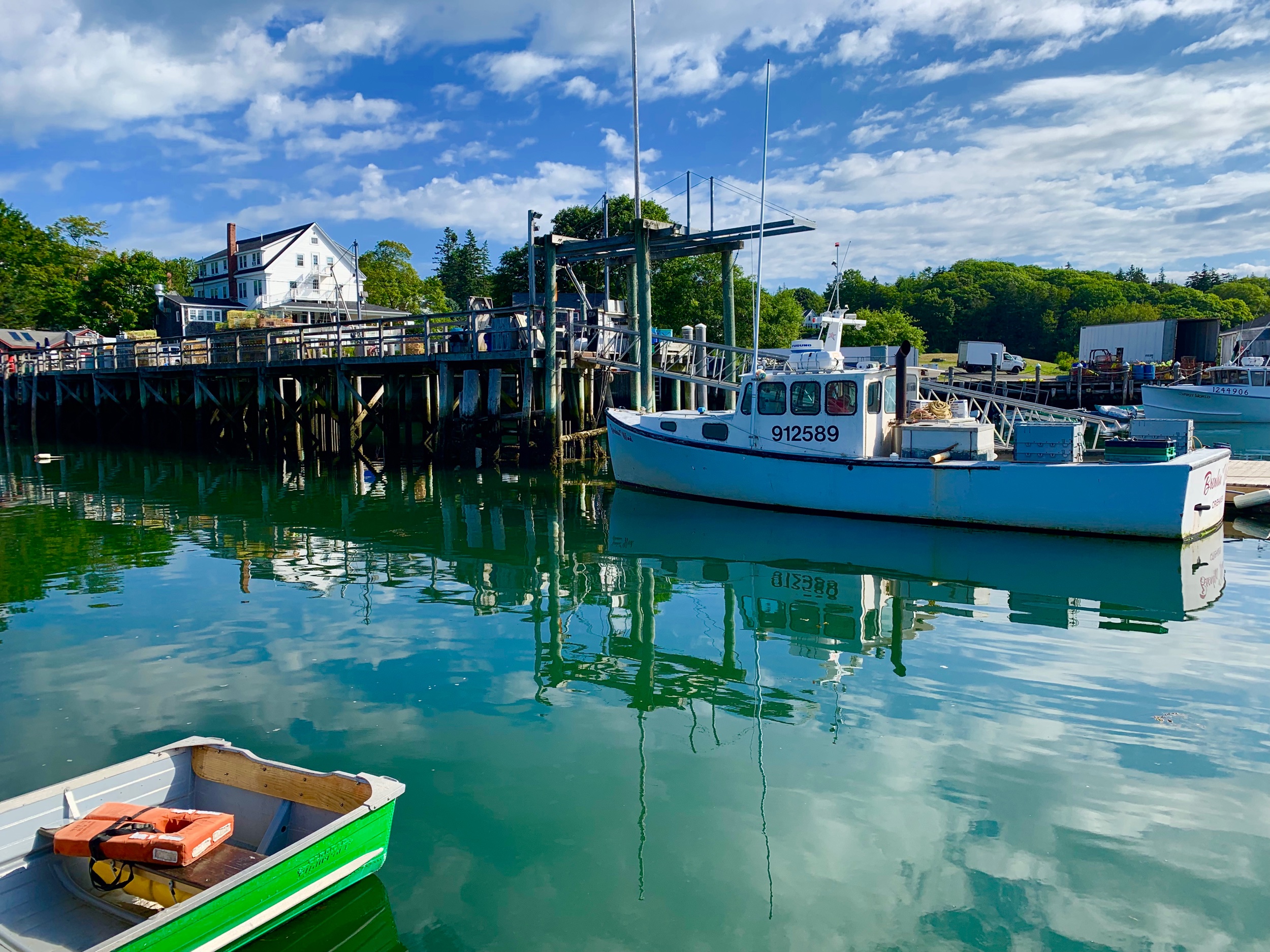 Morning at Luke's, Tenants Harbor
