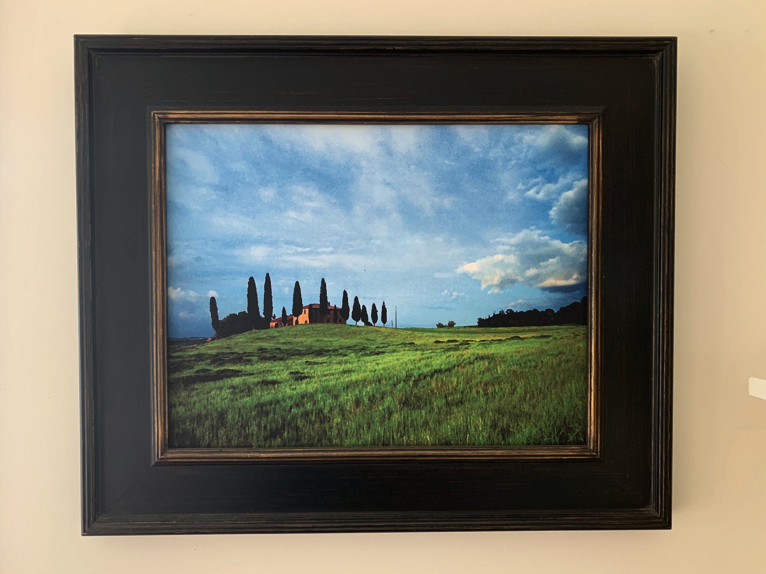 I Cipressini - 14x18 image, 20x24 overall