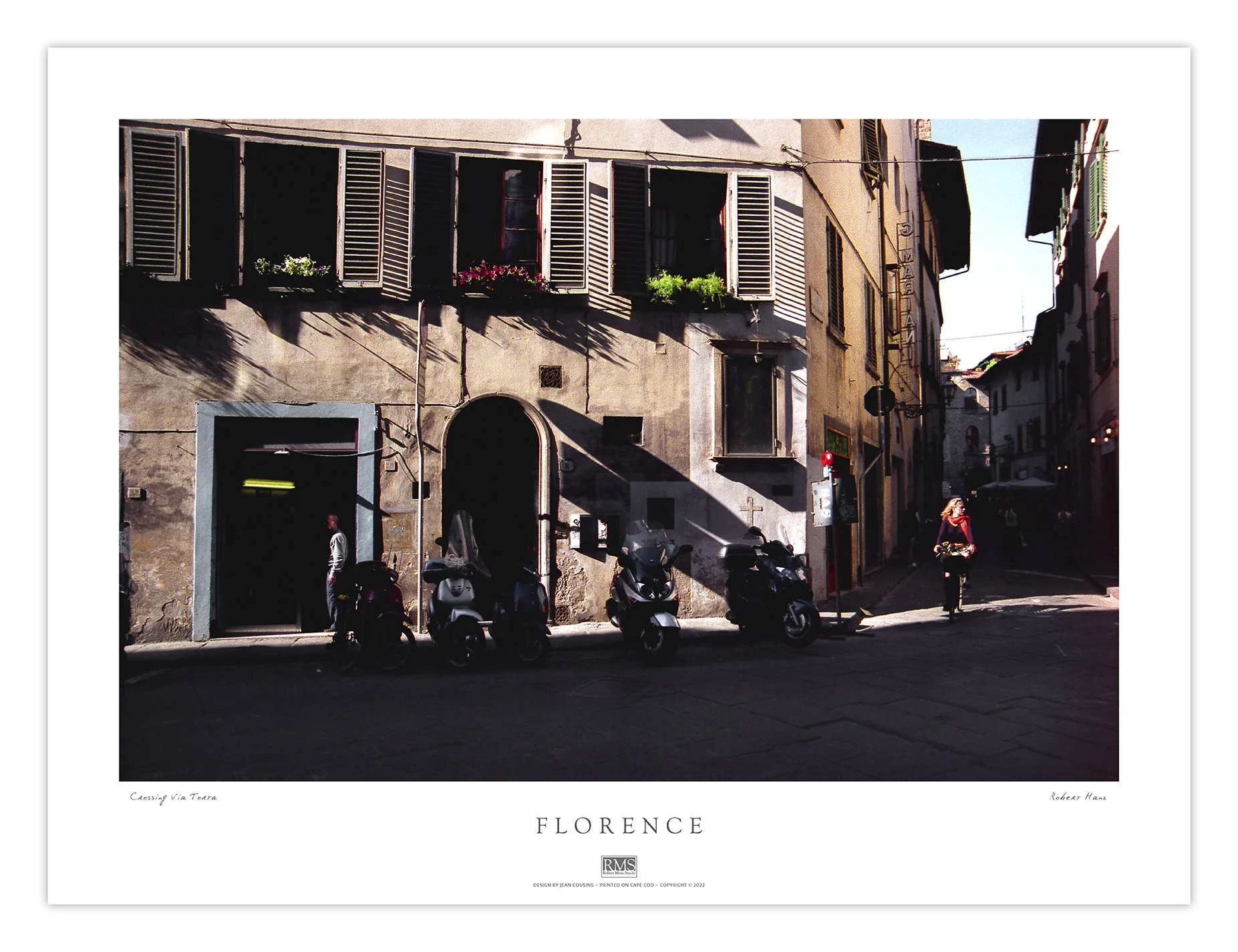 Crossing Via Torta - Robert Manz - Florence