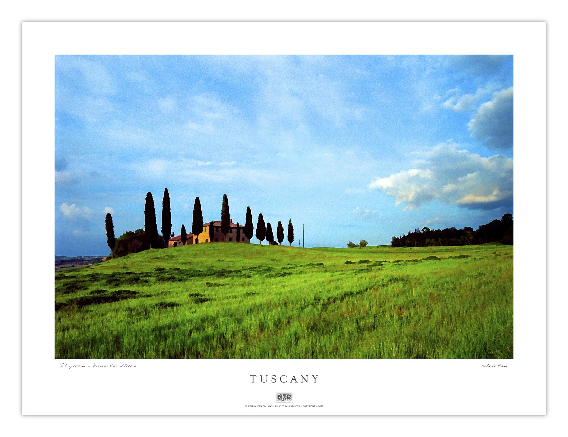 I Cipressini - Robert Manz - Pienza, Val d'Orcia, Tuscany