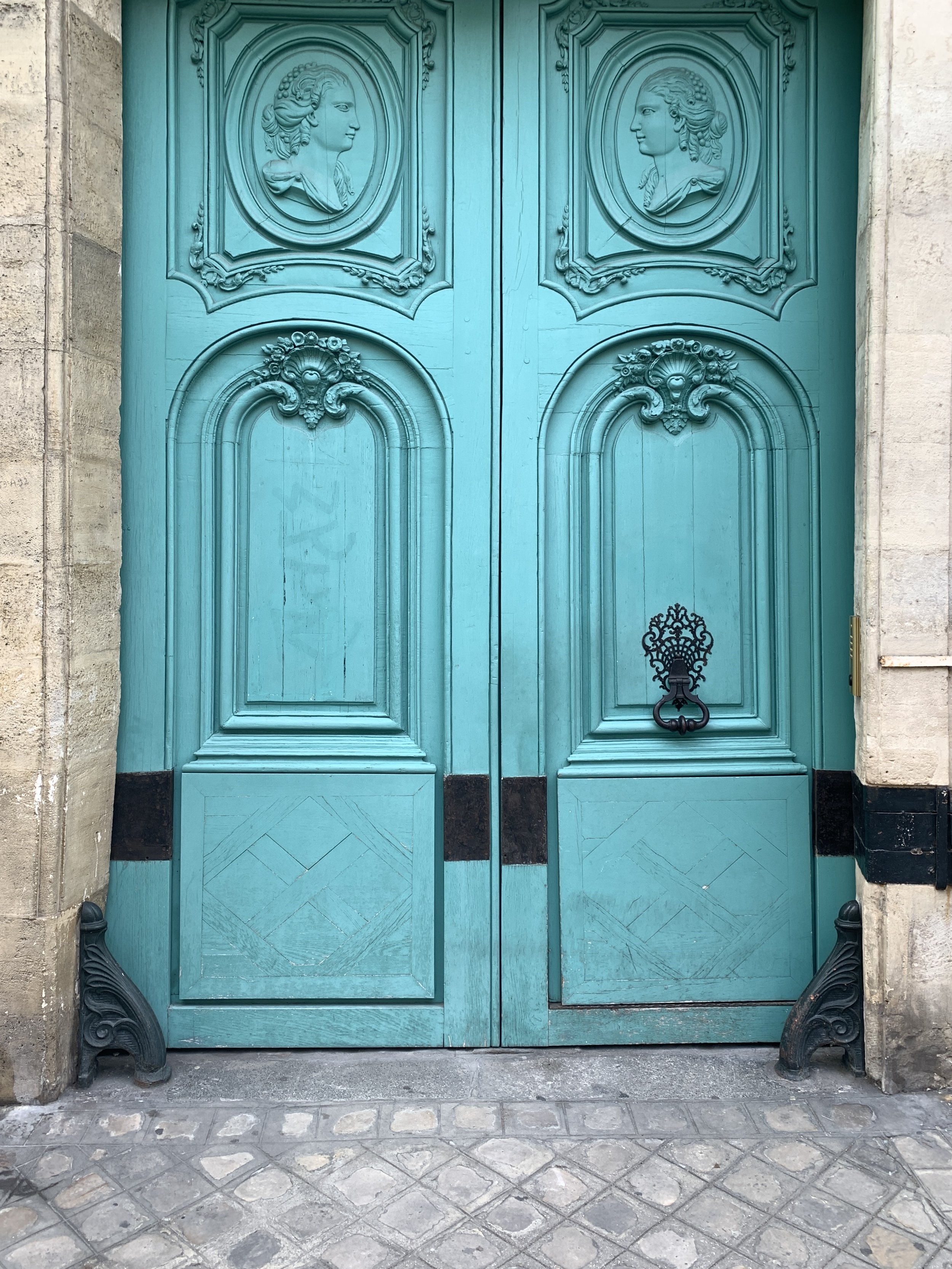 Doorway in Le Marais, Paris, France