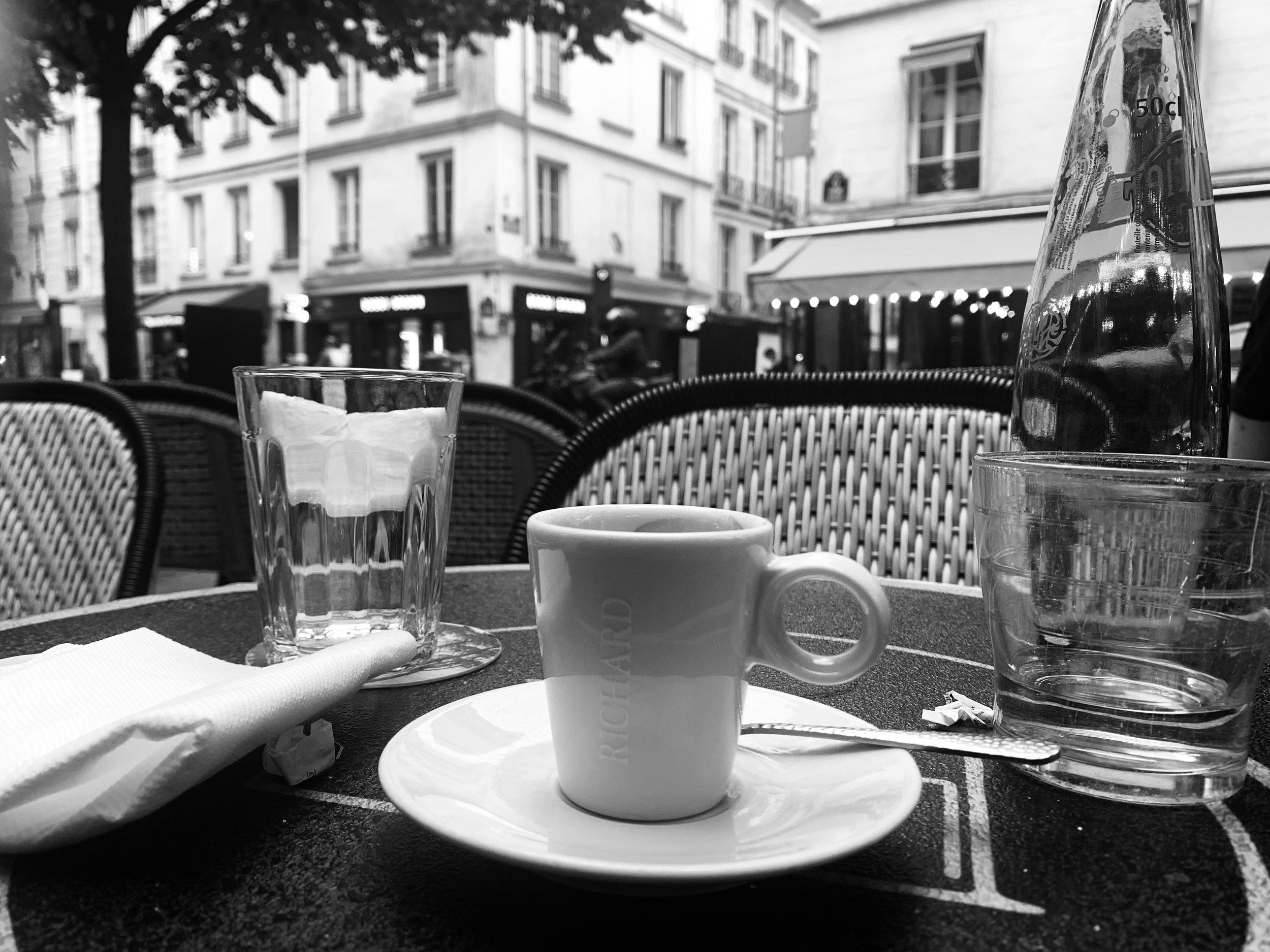 End of Day in Le Marais, Paris, France