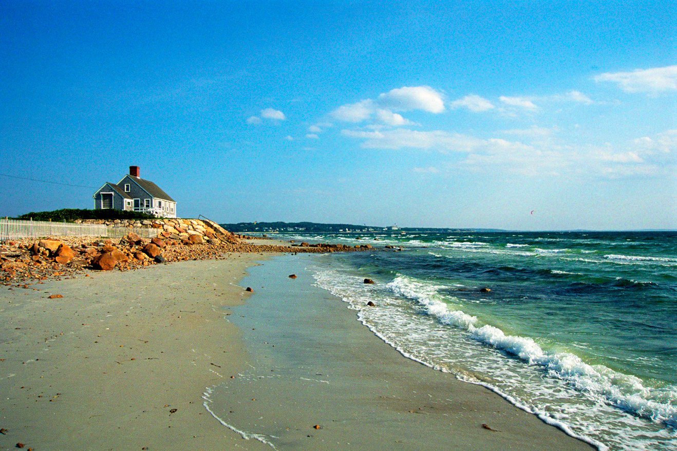 Black Beach late in the Day, Chapoquoit, West Falmouth, Massachusetts