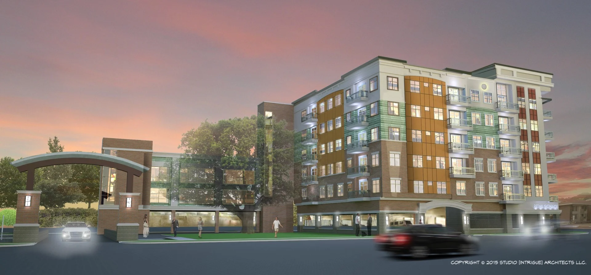 Spartan Ave Mixed Use East Lansing, MI — Studio [Intrigue] Architects