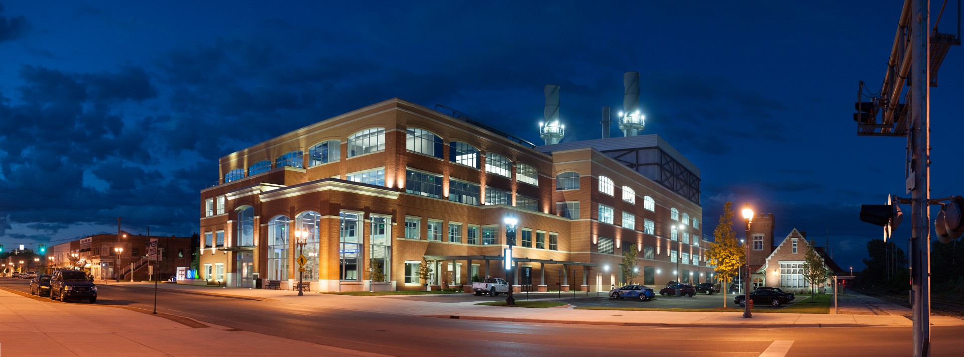 Lansing Board of Water and Light - Cogeneration Plant, Reotown, Lansing, MI