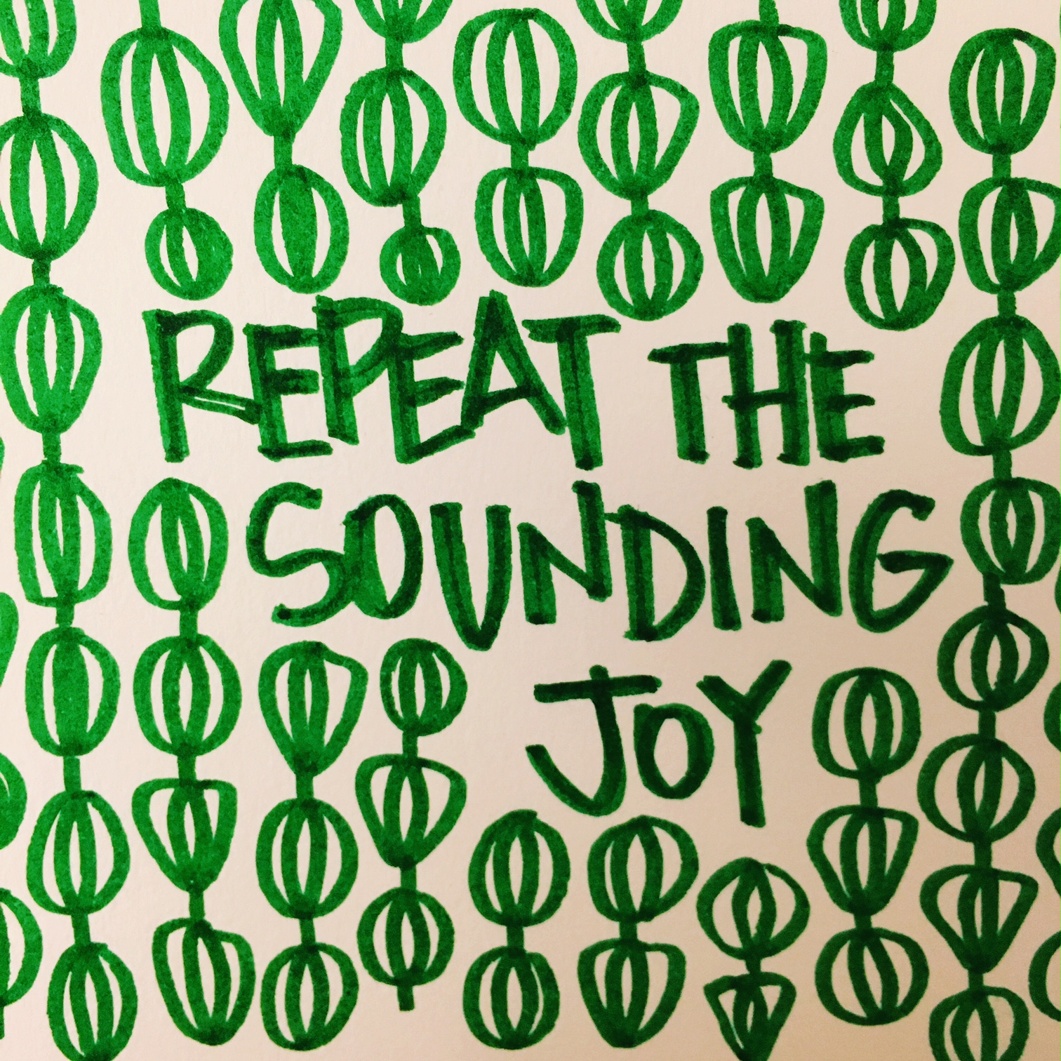 repeat the sounding joy kdelap