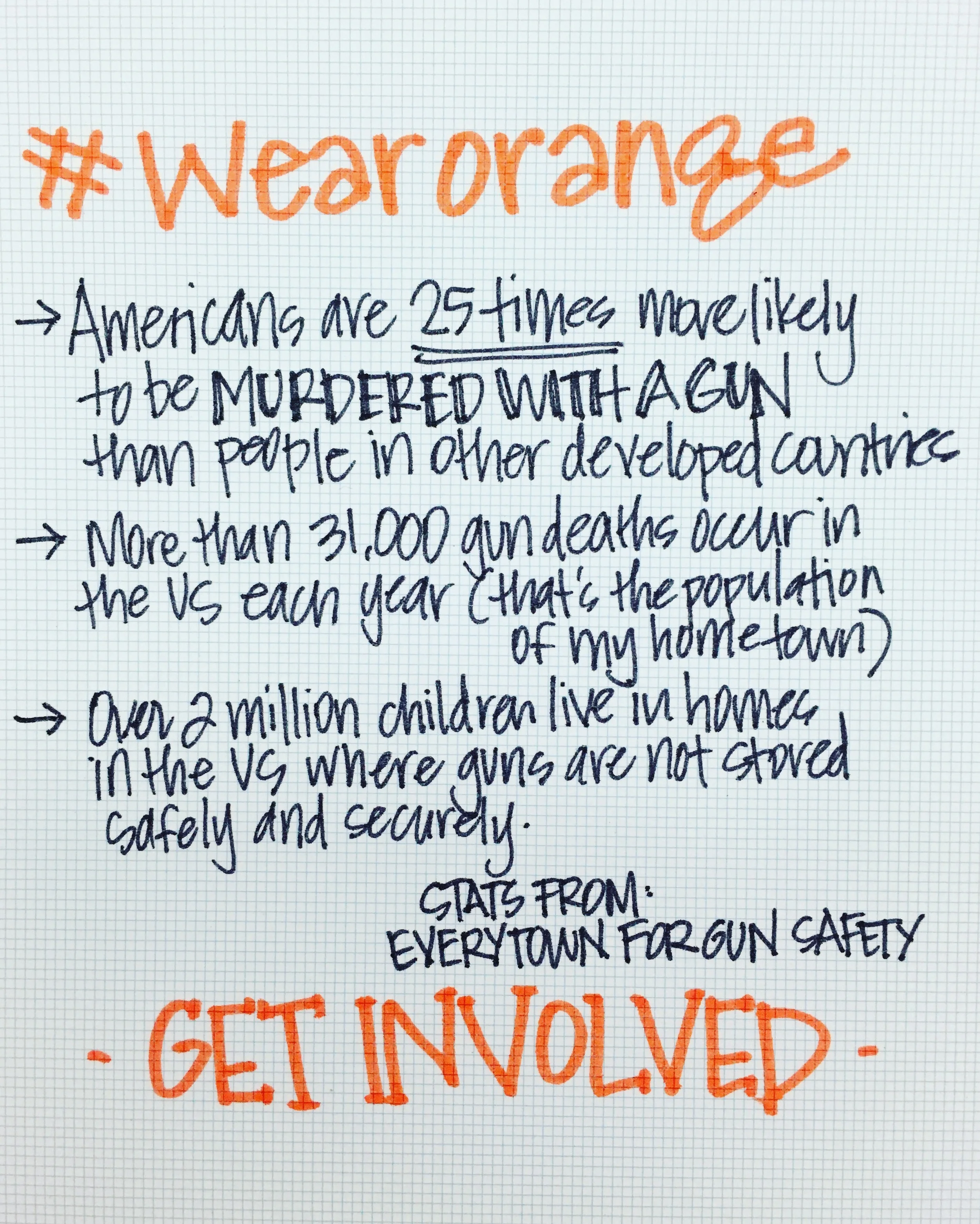 #wearorange