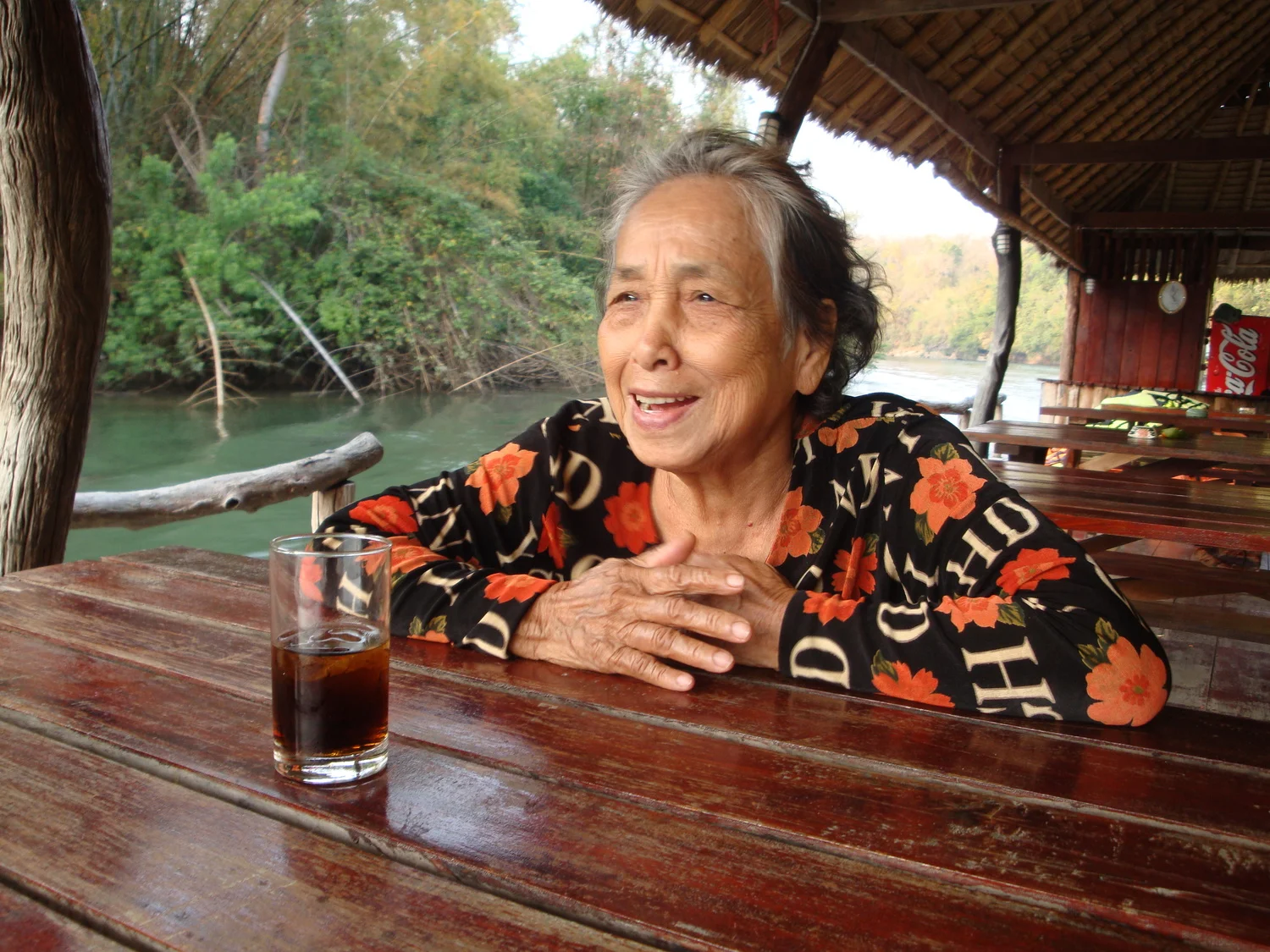 Grandma Ma Yai - Enjoying the Breeze