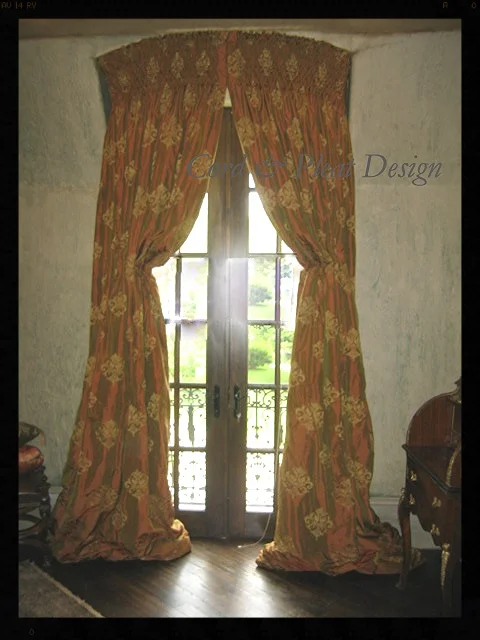 Arched Top Panels w/Smocking