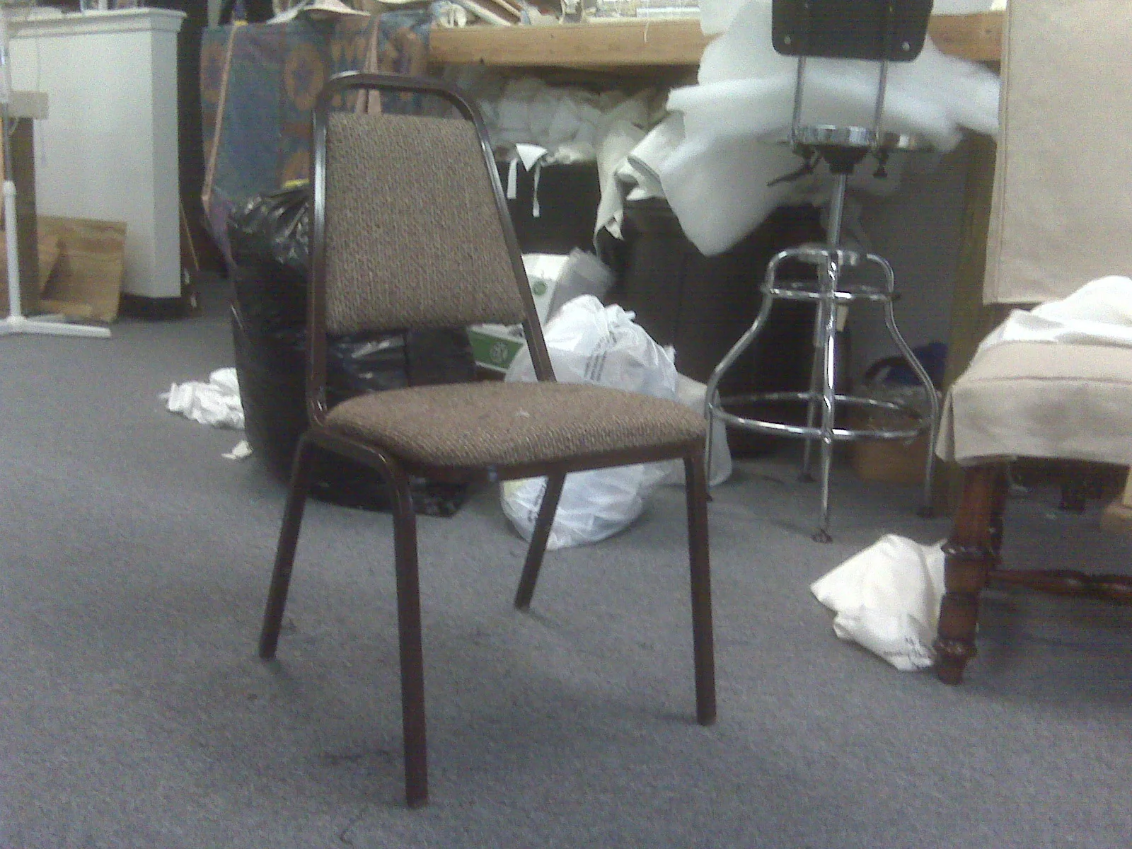How do you make this chair look more homey??