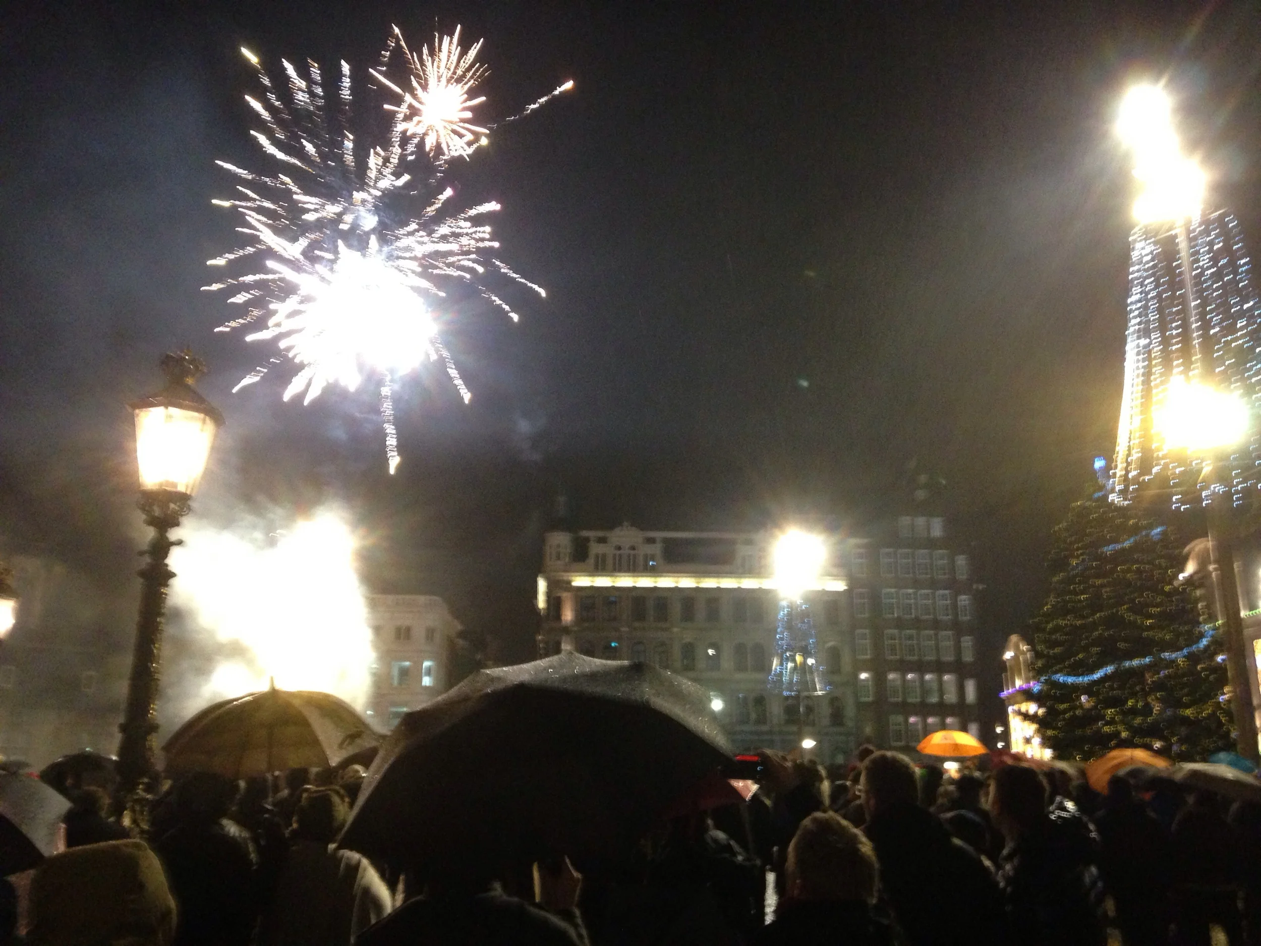 Dam Square, New Years Eve