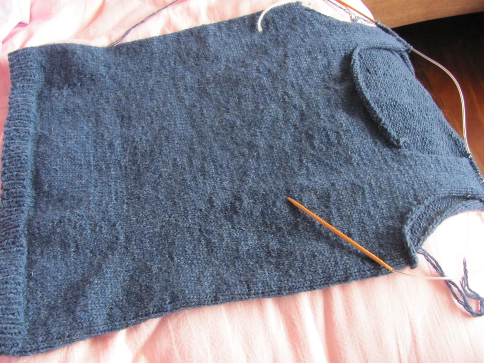 All I want to do is to knit.