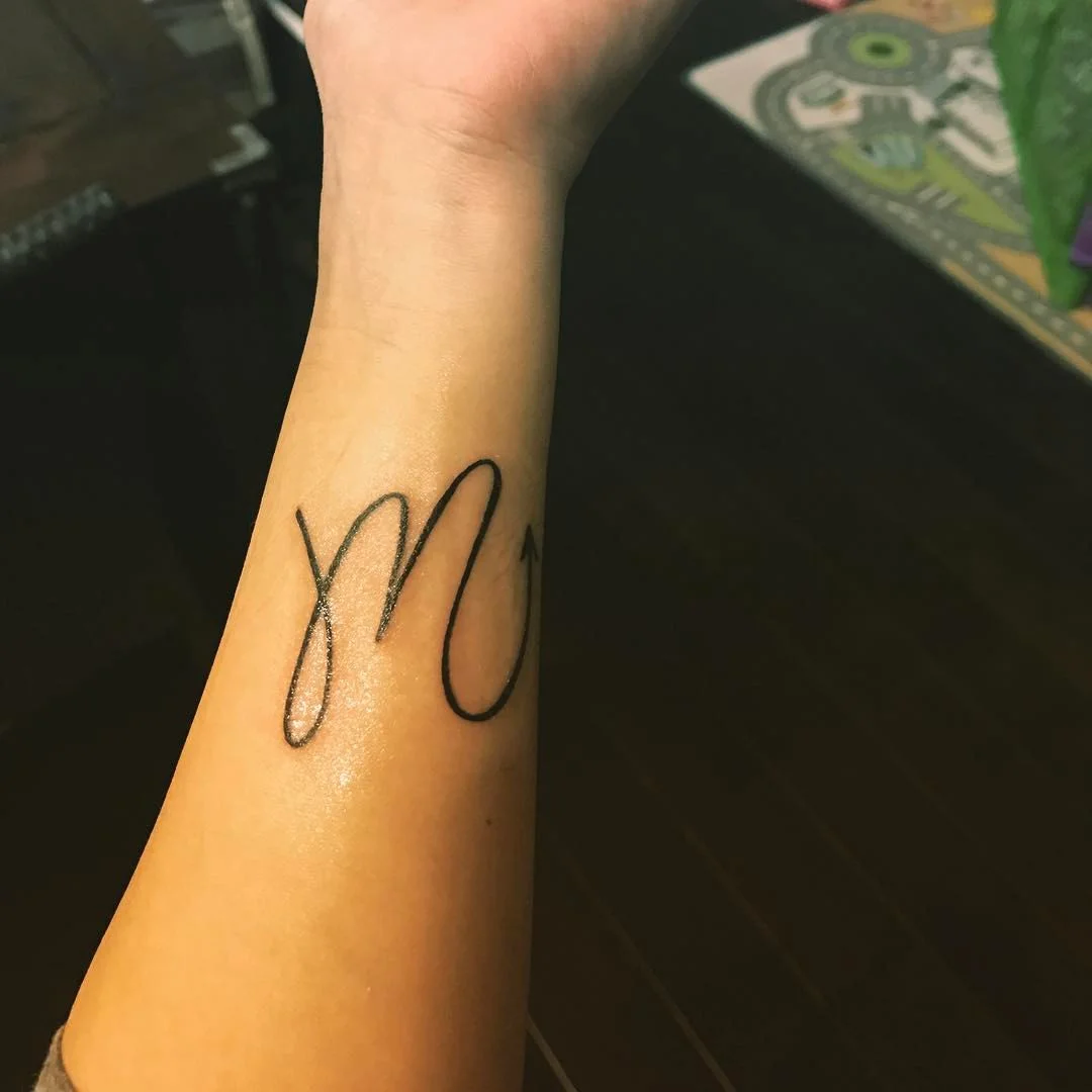 My first tattoo (@candyandbagel) by @pare_eddie in Tustin, CA