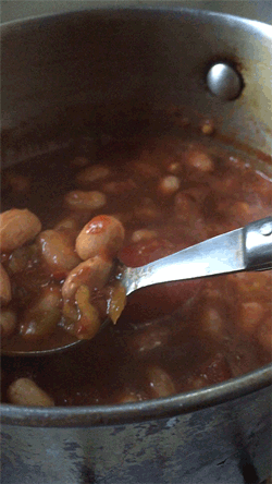 Our final beans.