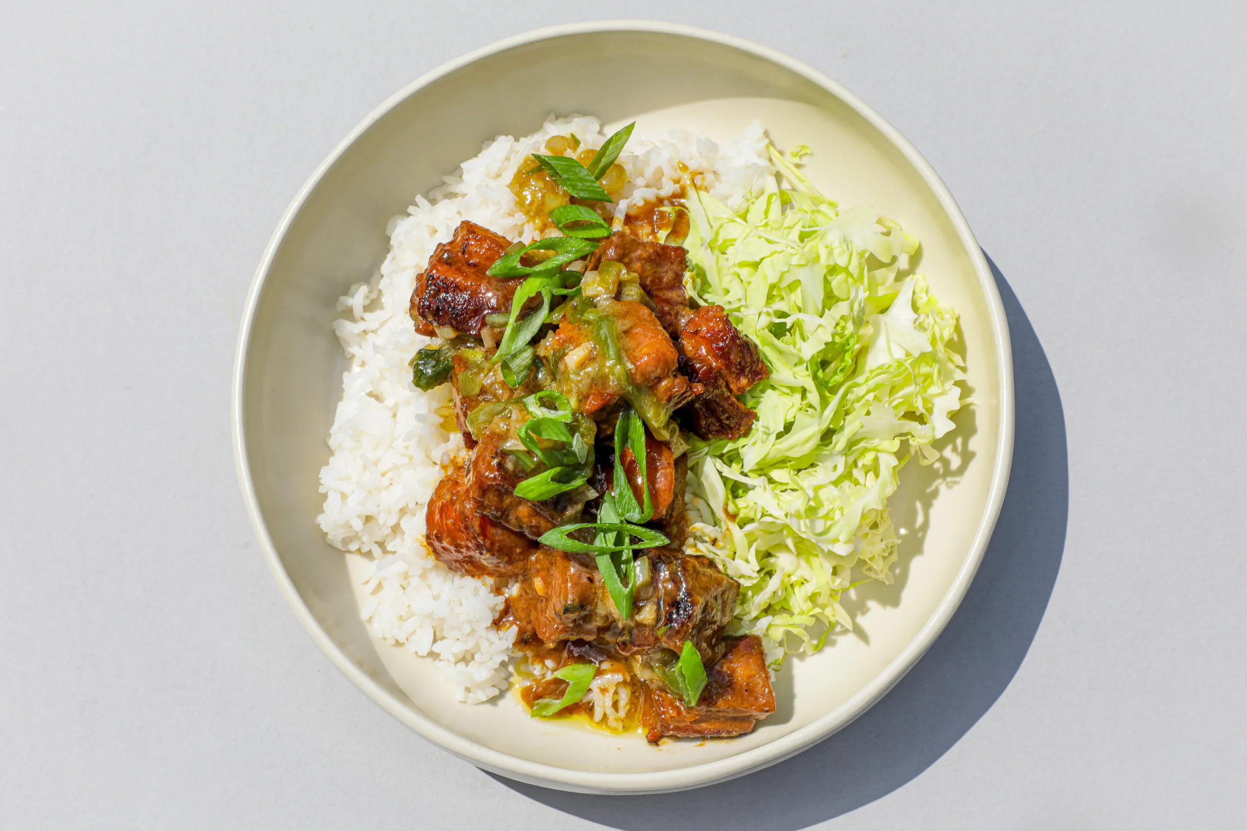 Miso Glazed Pork Belly Rice Bowl — Randwiches