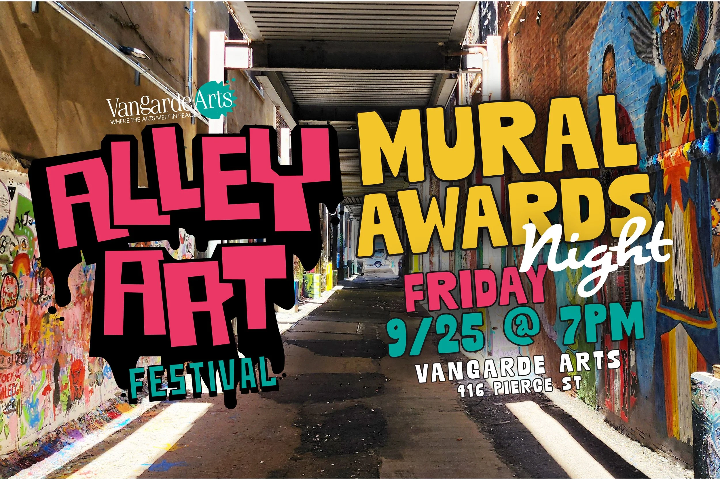 Alley Art Mural Awards Night